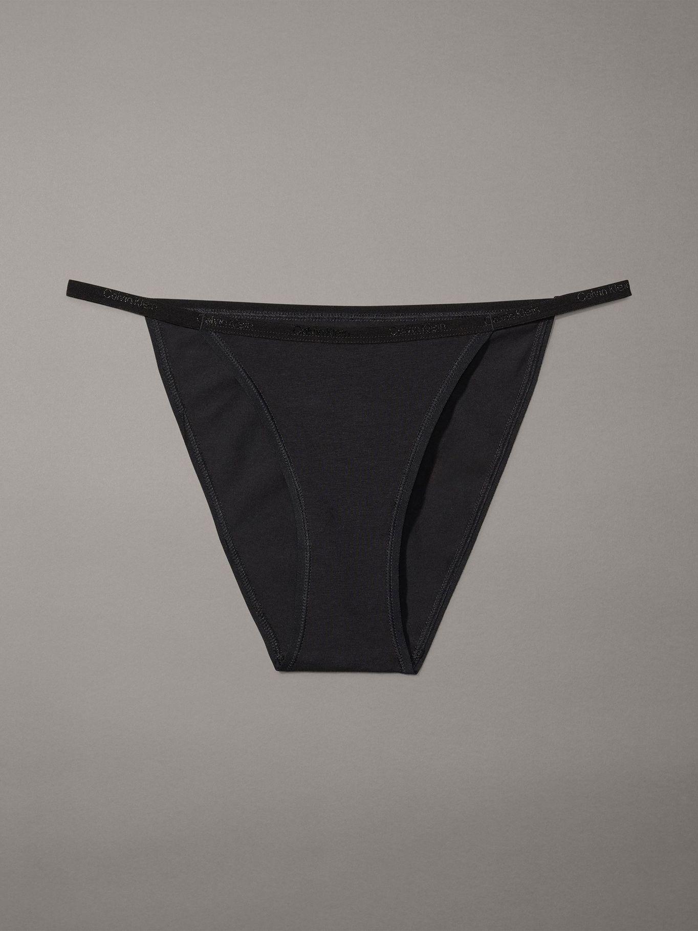 Calzón Bikini Ideal Cotton Negro Calvin Klein-5