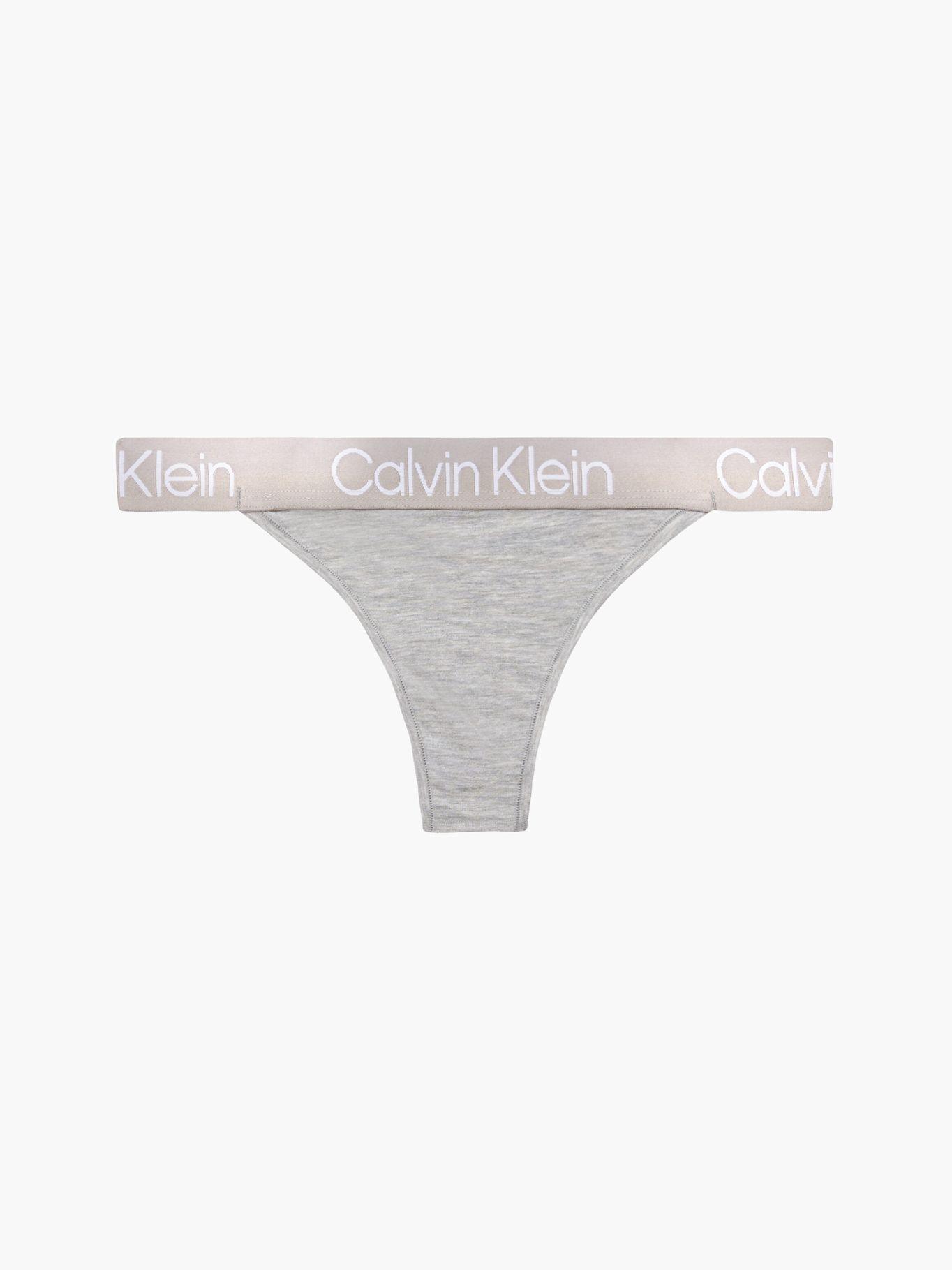 Colaless Structure Cotton Gris Calvin Klein-0
