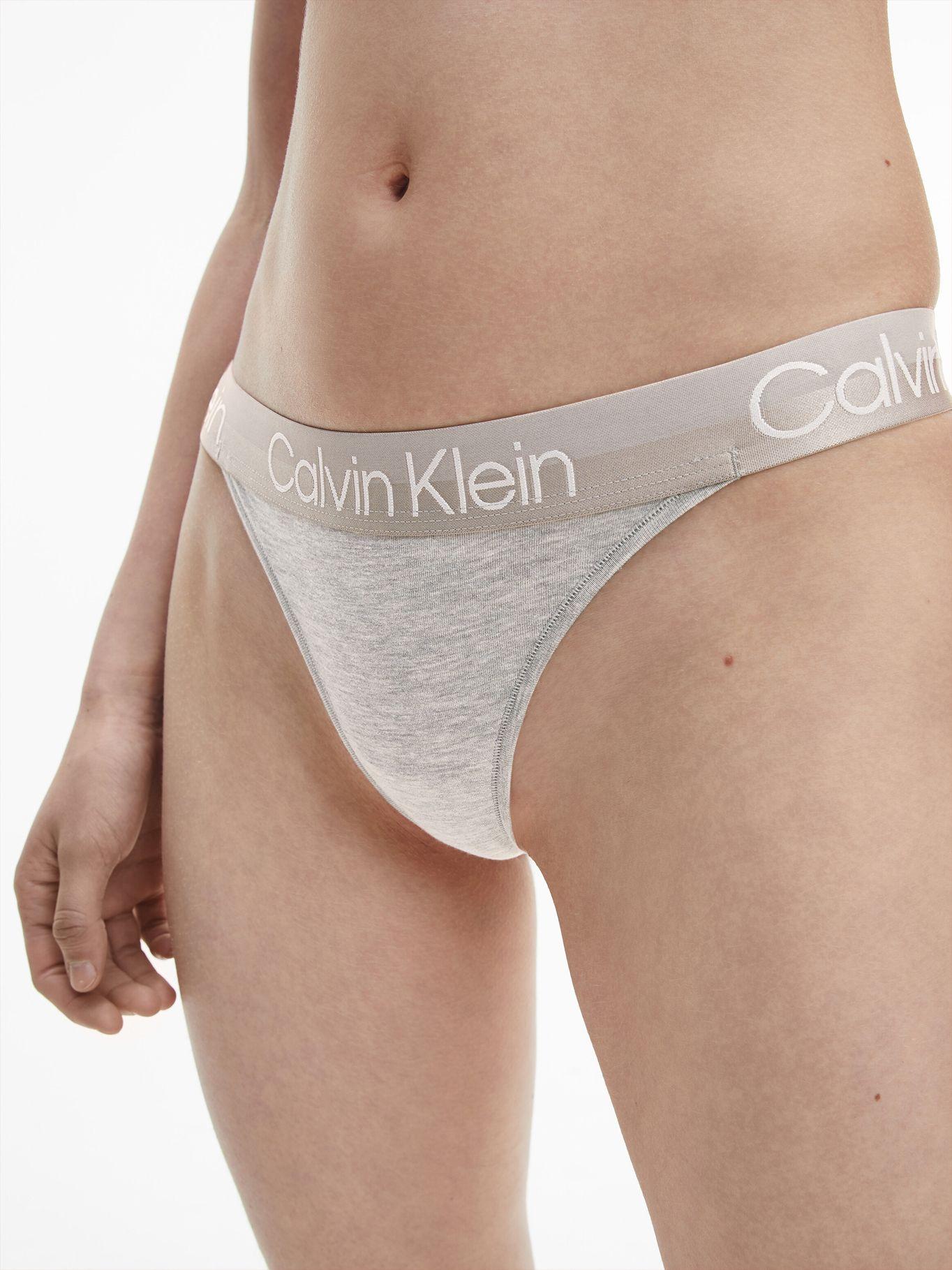 Colaless Structure Cotton Gris Calvin Klein-3