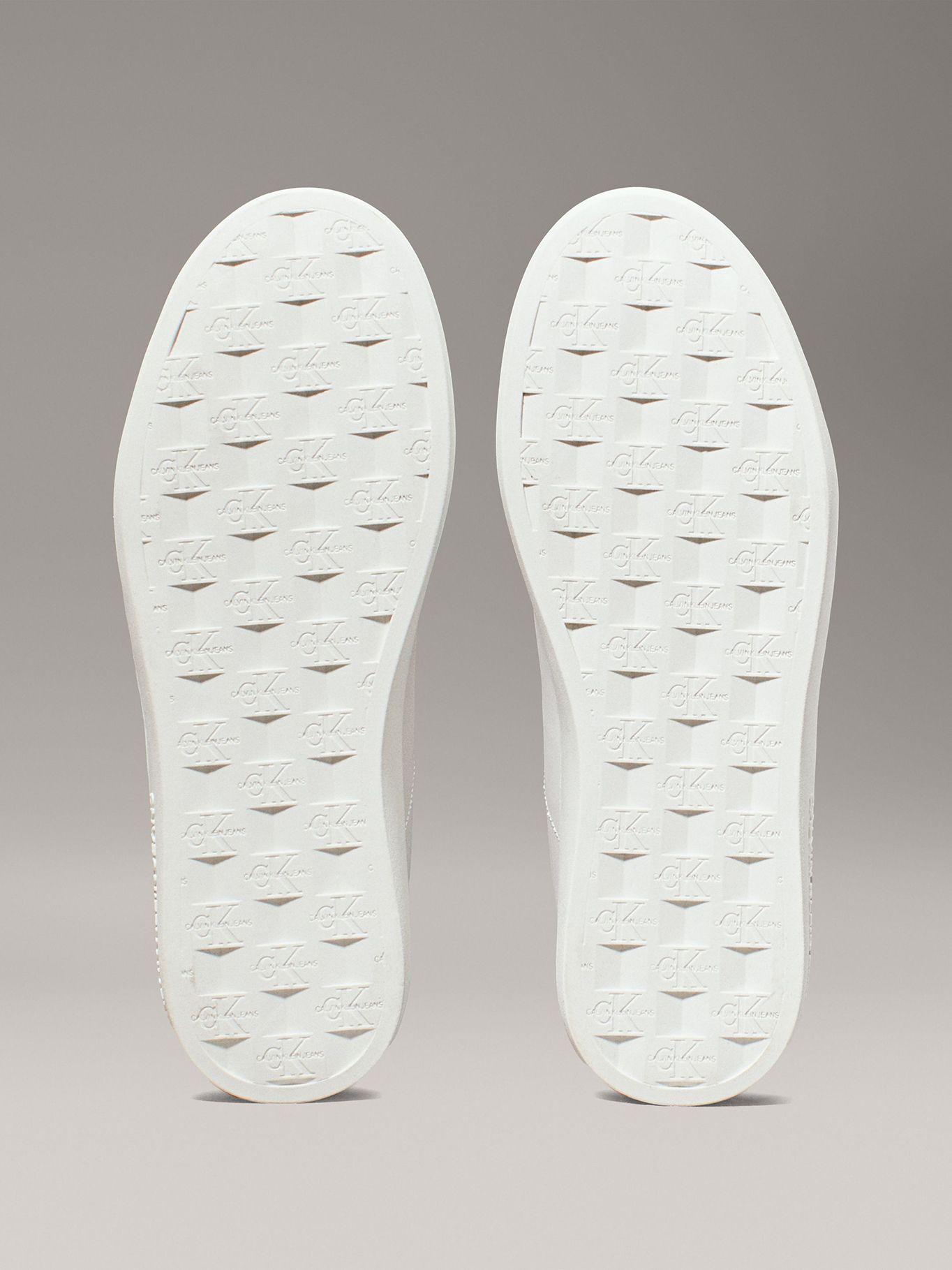 Zapatilla Cuero Classic Cupsole 0GM Blanco Calvin Klein-3