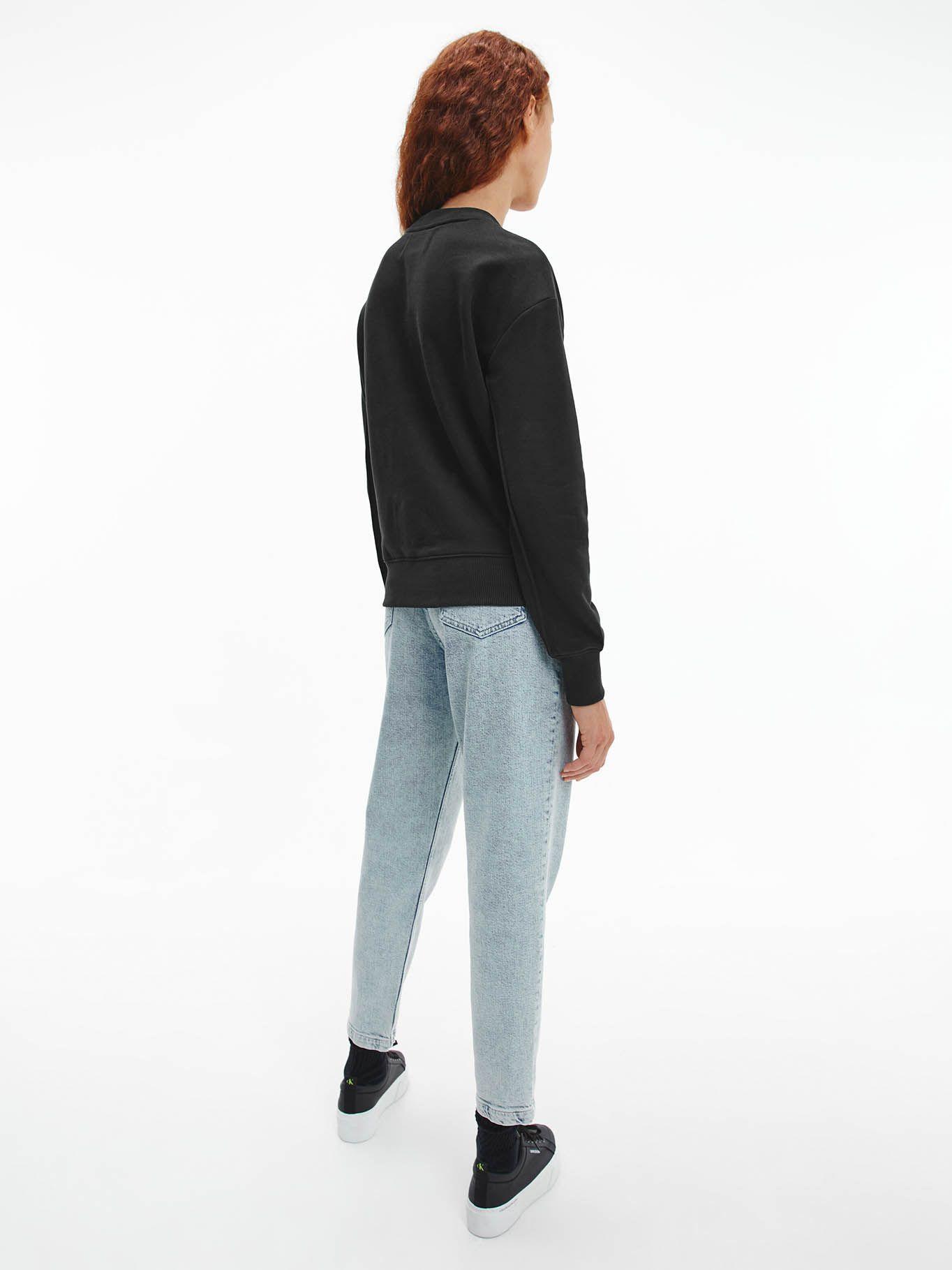 Polerón Monogram Negro 734 Calvin Klein-2