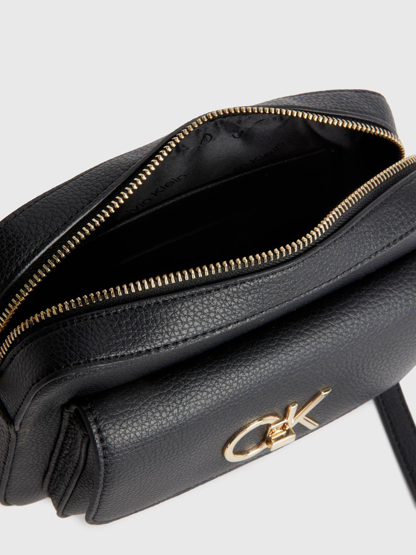 Bolso pequeño para camara logo Negro Calvin Klein-2