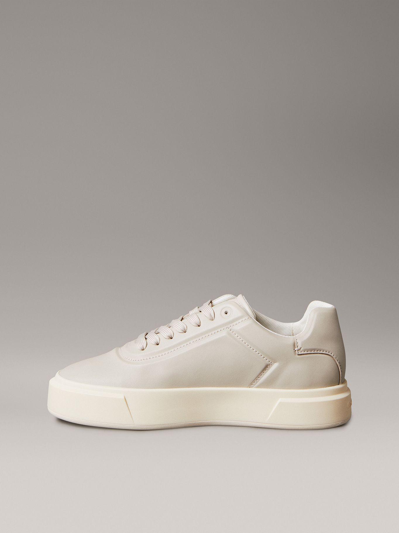 Zapatillas Oxford Suela Gruesa Beige Calvin Klein Mujer-4