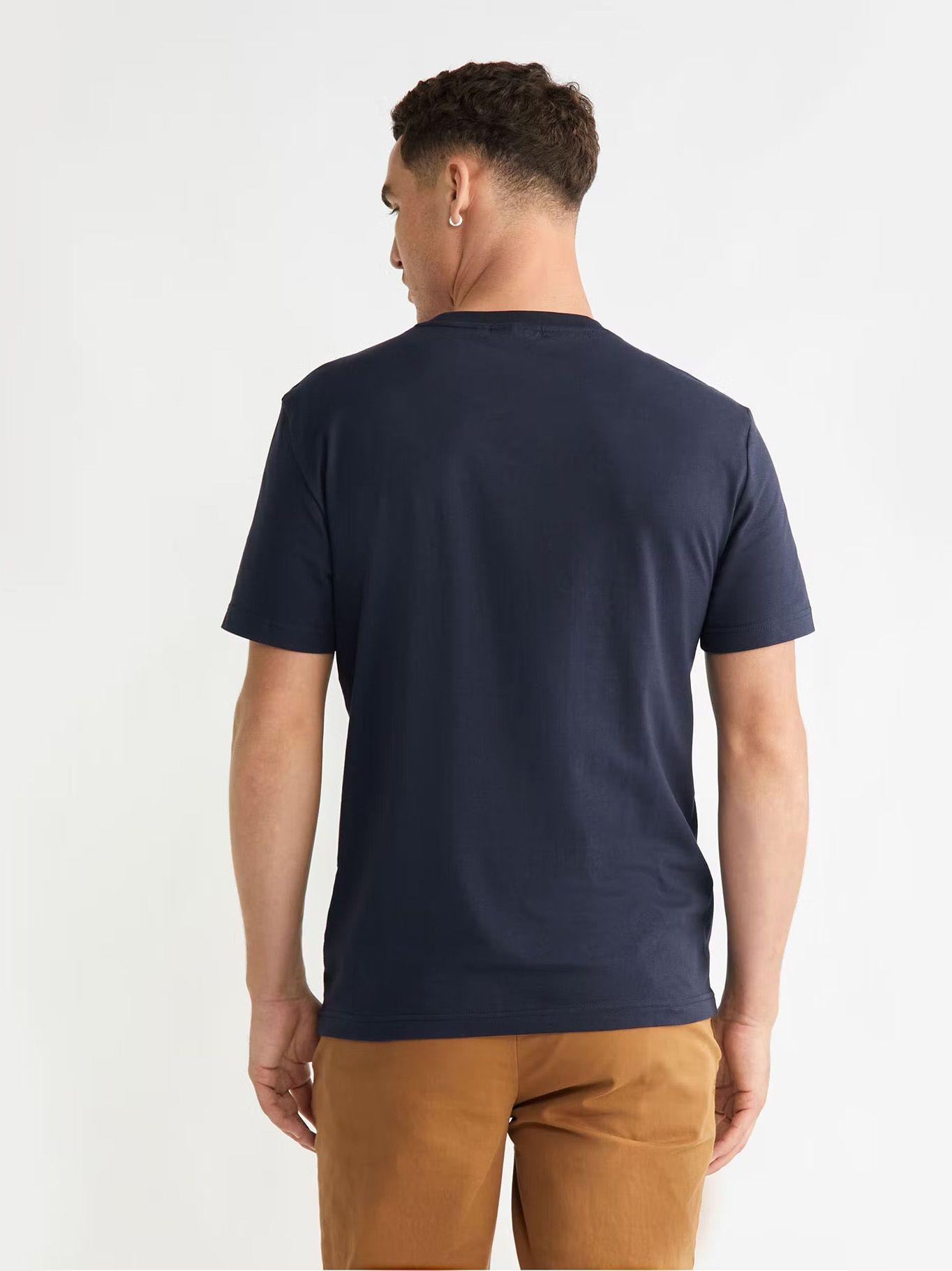 Polera Distorted Logo Gris Calvin Klein-2