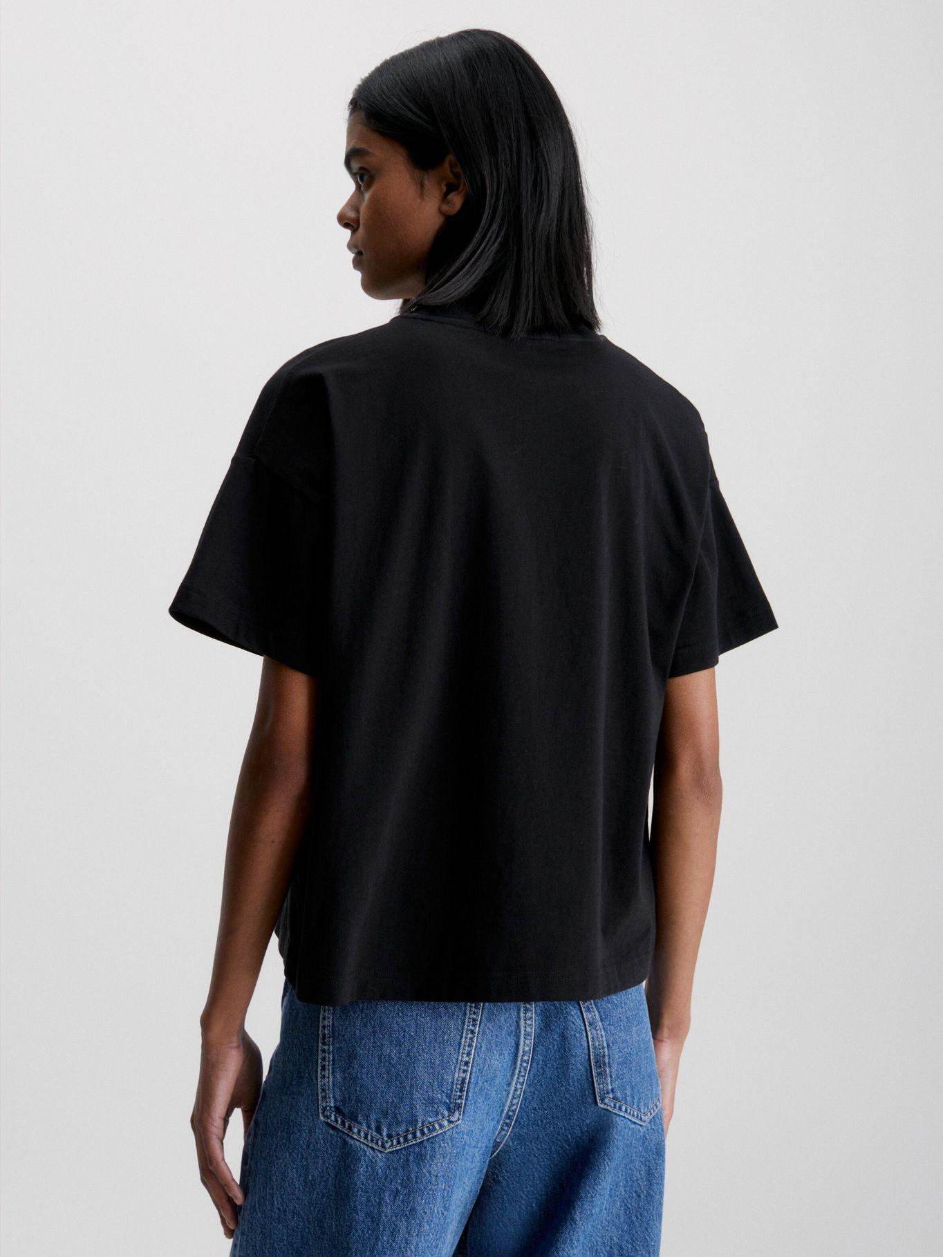 Polera Canvas Patch  Negro Calvin Klein-2