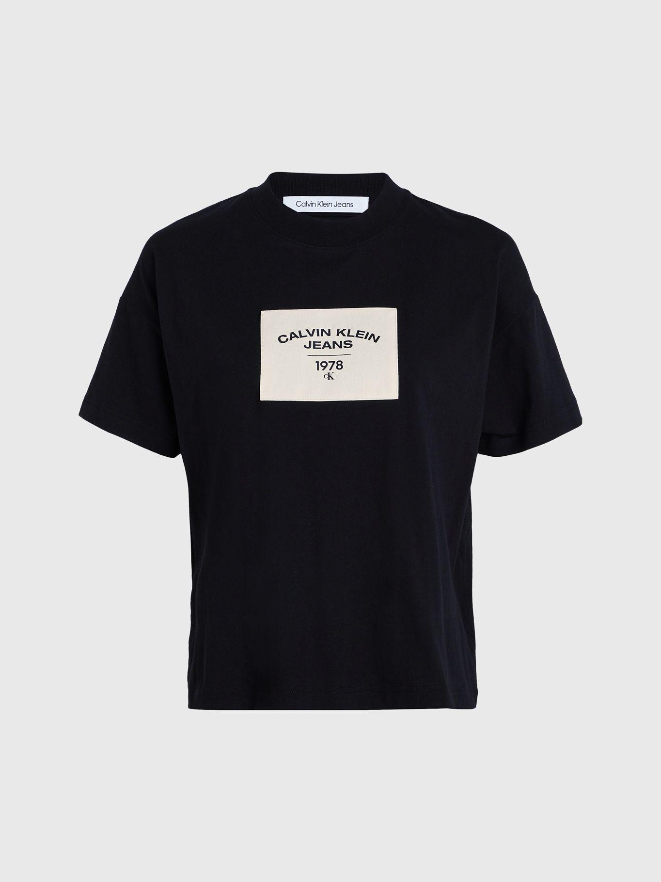 Polera Canvas Patch  Negro Calvin Klein-4