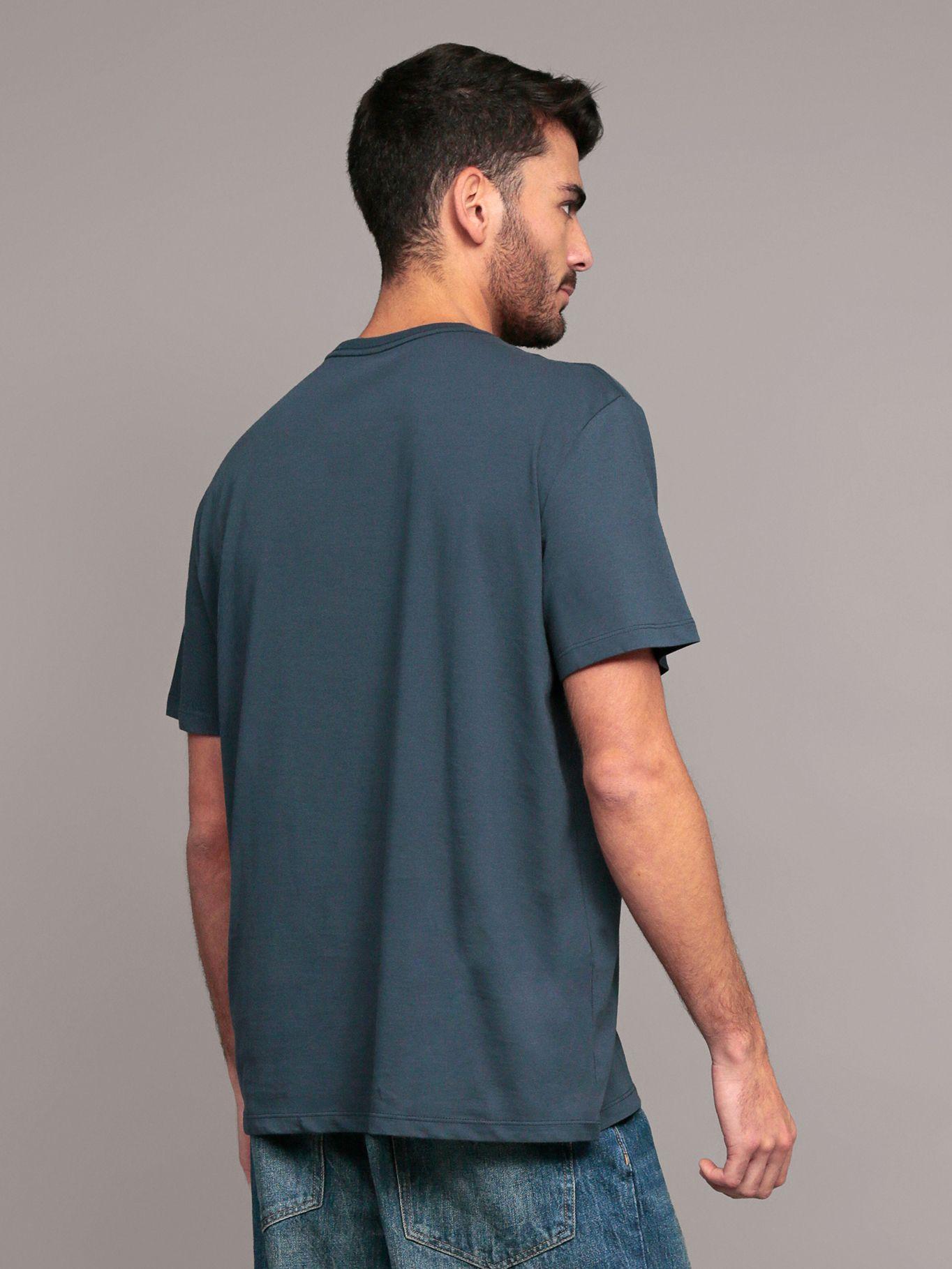Polera Repeat Layered Azul Calvin Klein-3