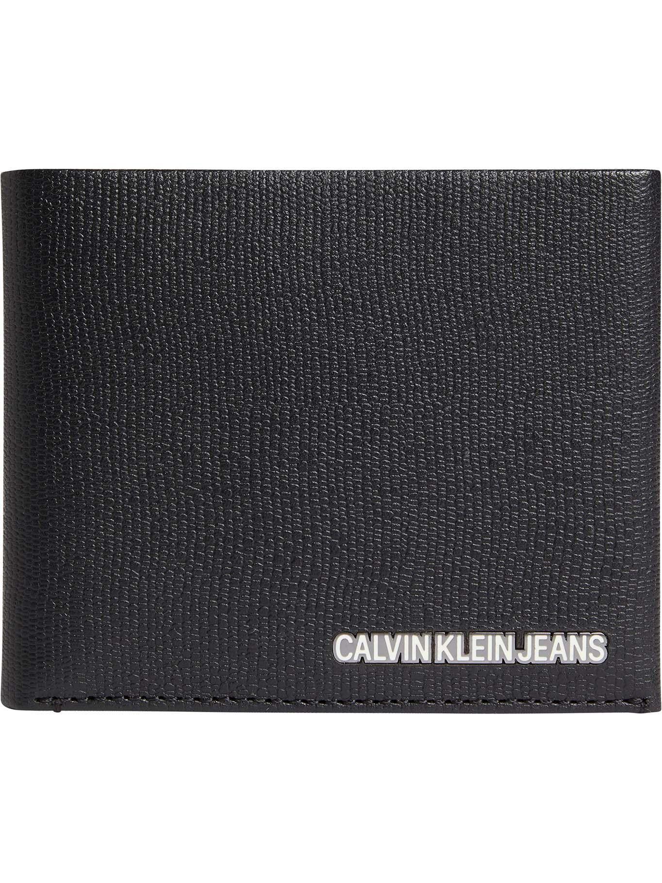 Billetera Plaque Inst Billfold Negro Calvin Klein-0