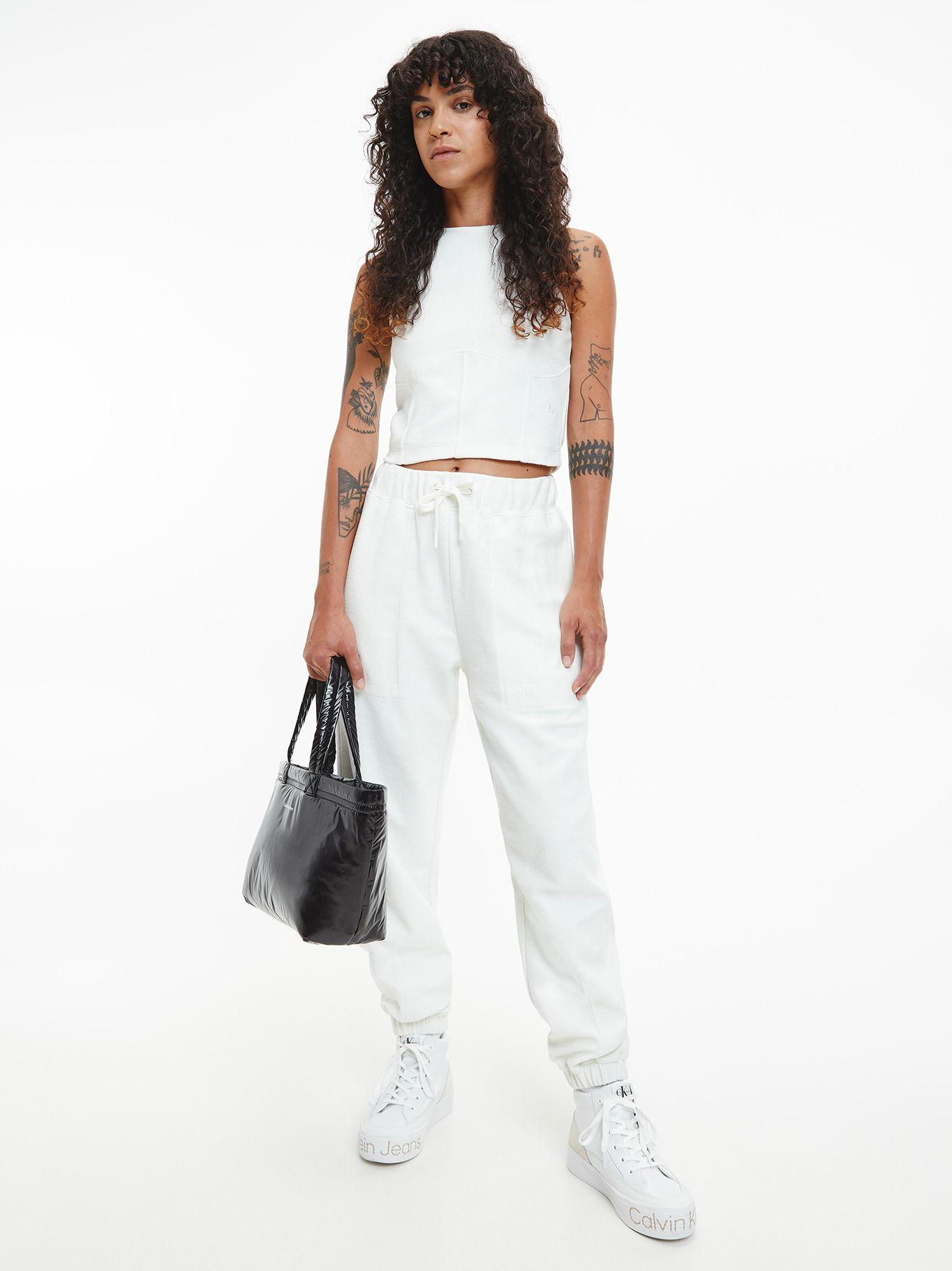 Zapatilla Vulc Flatf Mid Wrap Blanco Calvin Klein-6