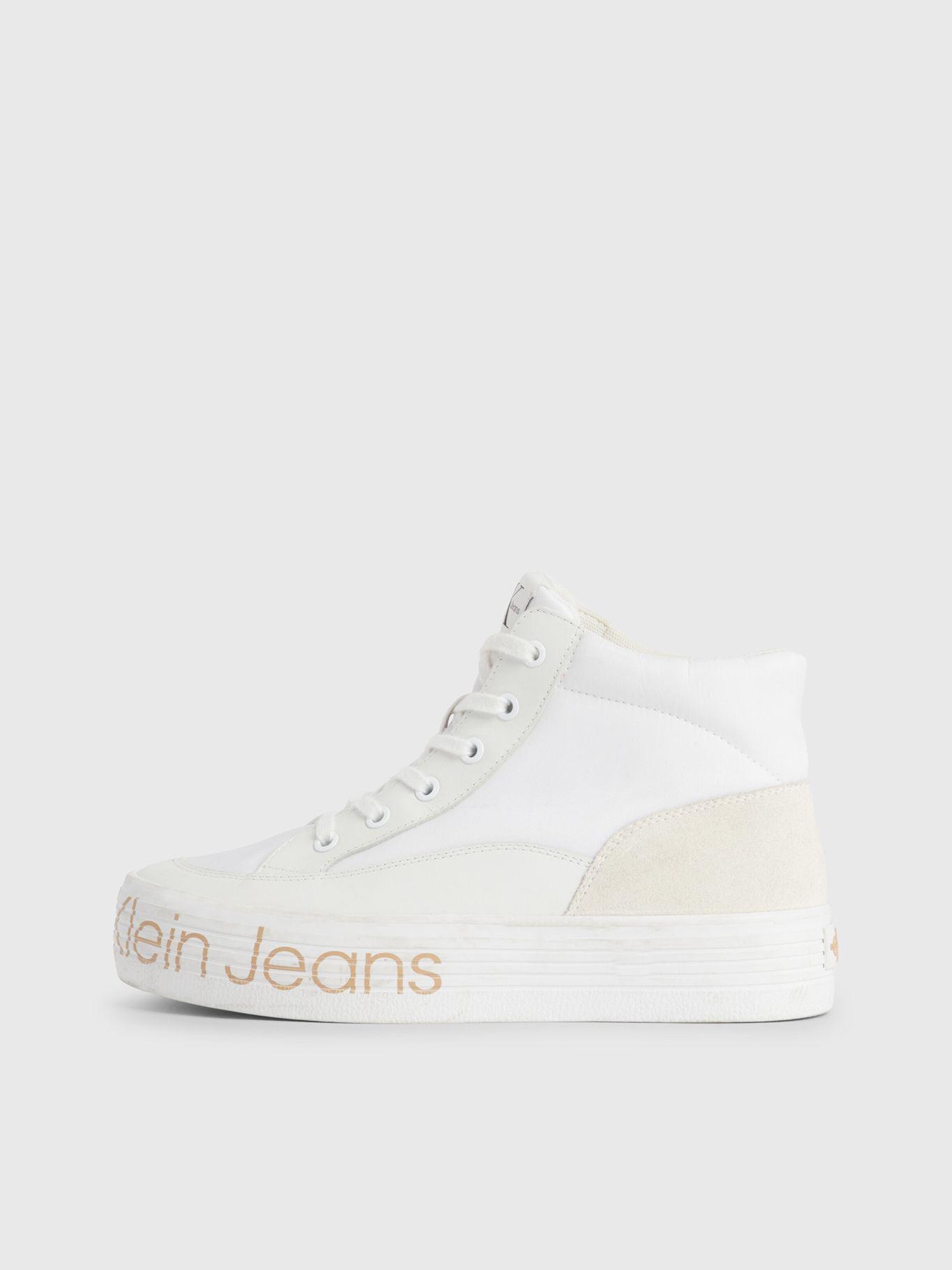 Zapatilla Vulc Flatf Mid Wrap Blanco Calvin Klein-5