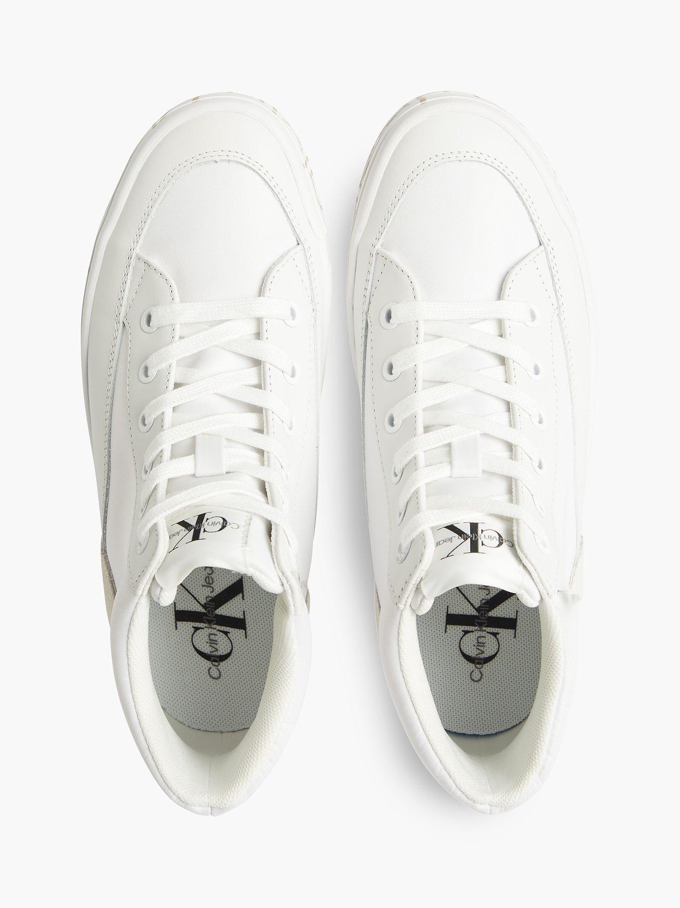Zapatilla Vulc Flatf Mid Wrap Blanco Calvin Klein-2