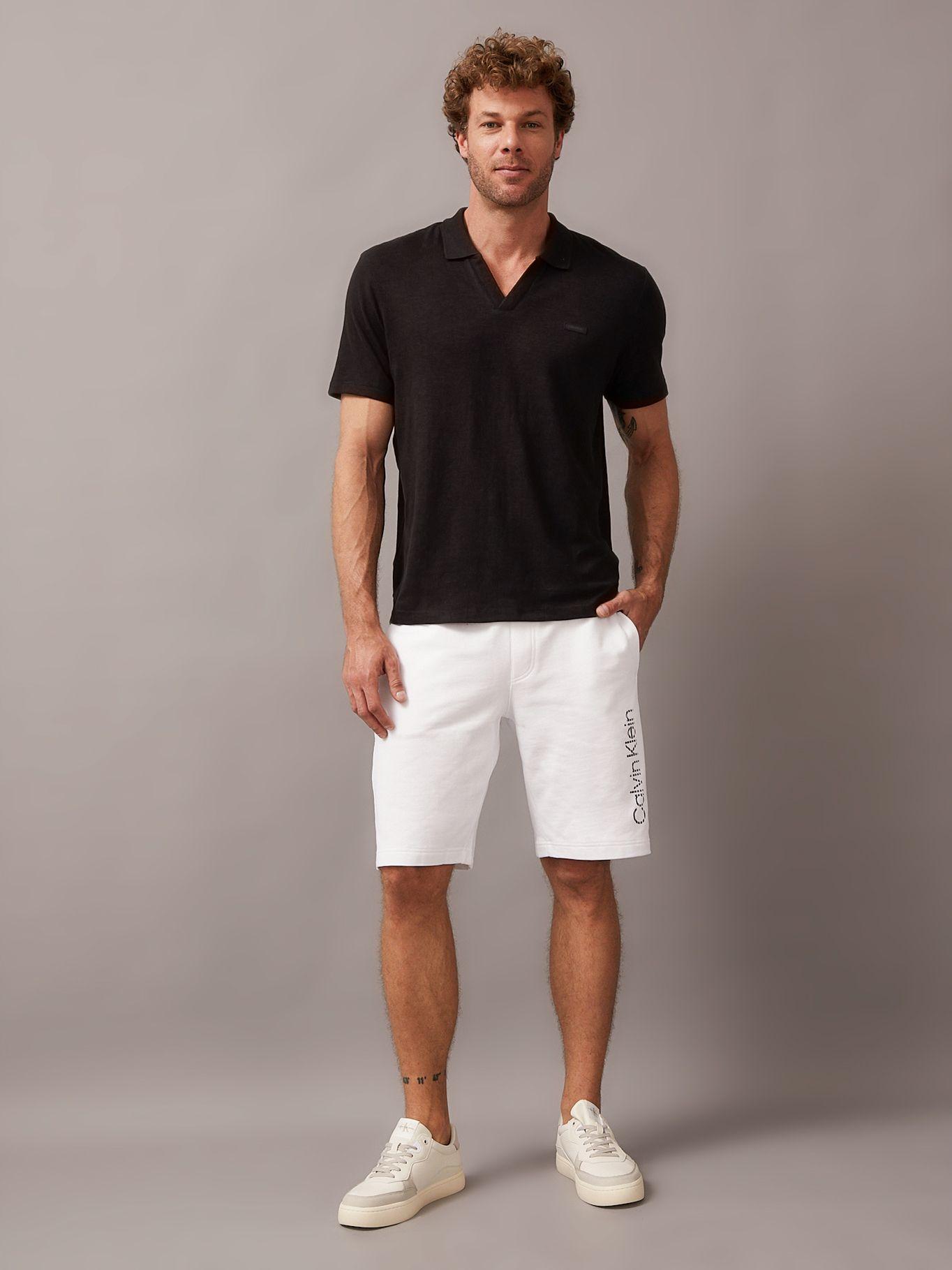Short Degrade Logo Blanco Calvin Klein-1
