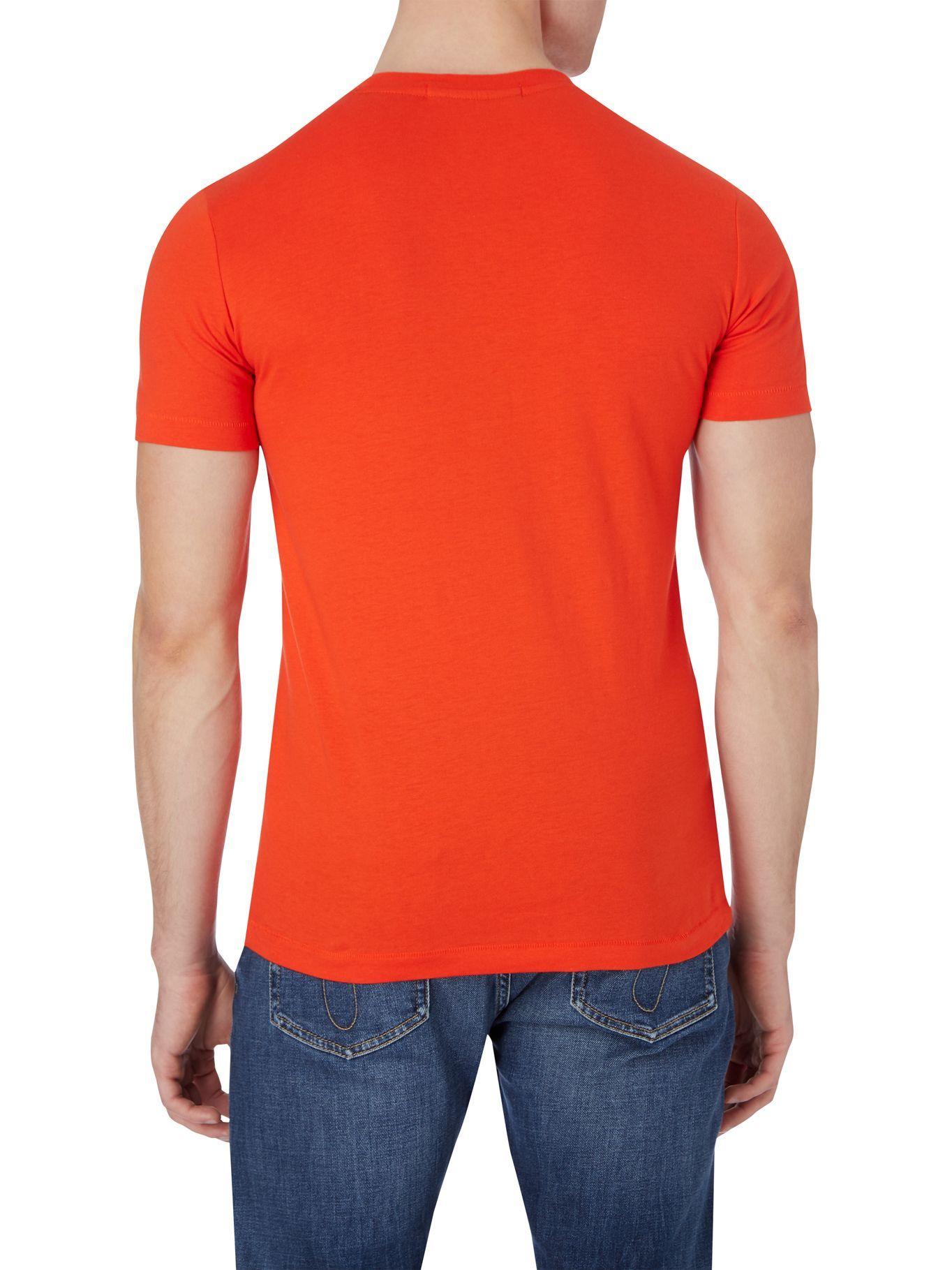 Polera Archive Rojo Calvin Klein-1