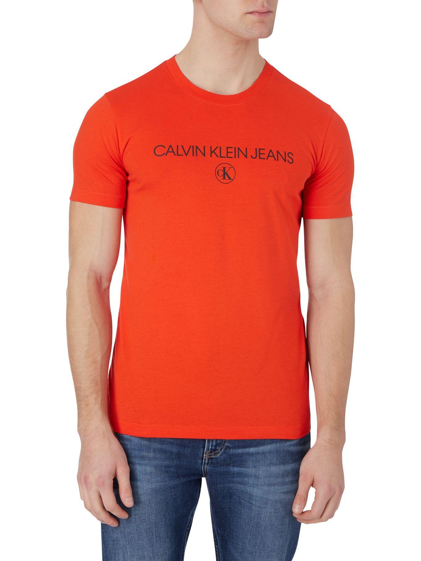 Polera Archive Rojo Calvin Klein-0