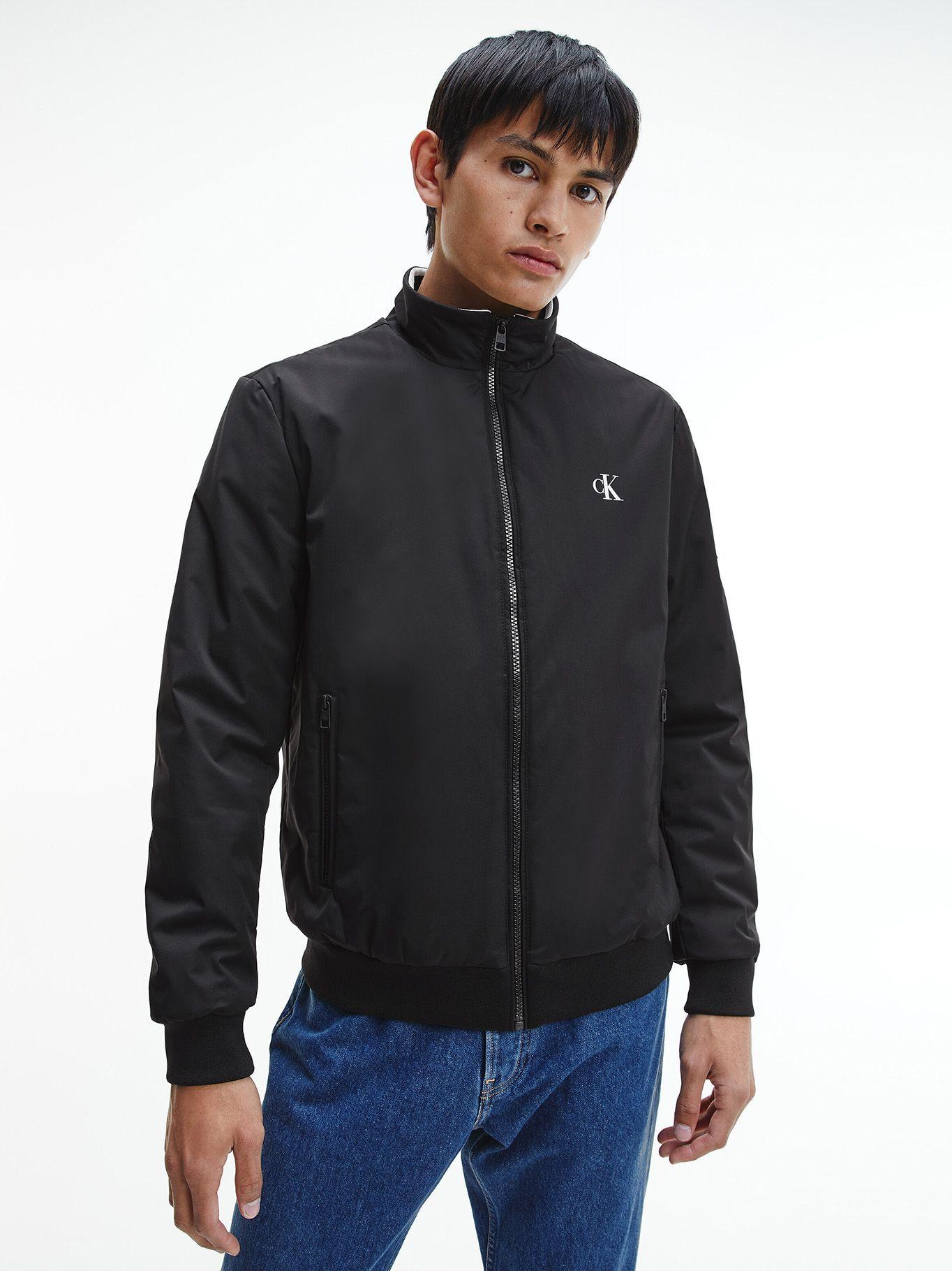 Chaqueta Harrington Negro Calvin Klein-0