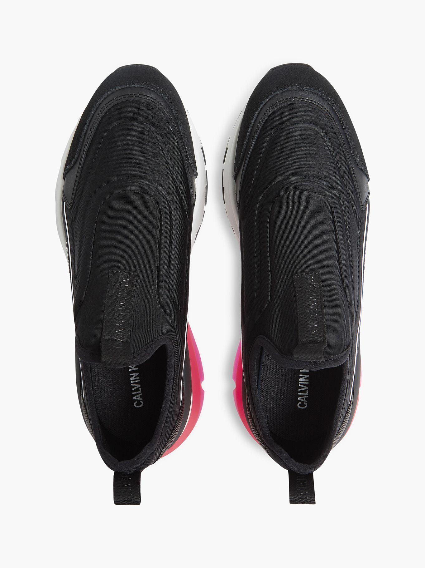 Zapatilla Urbana Wedge Negro Calvin Klein-2