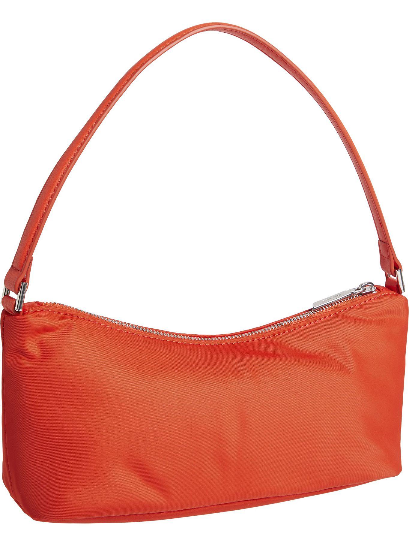 Cartera Ck Must Nylon Naranja Calvin Klein-1