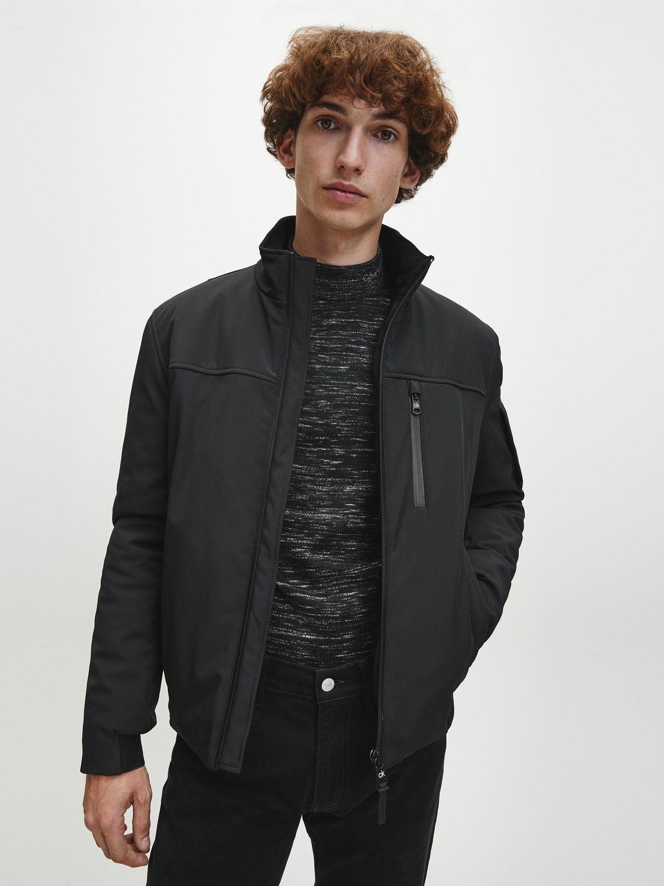 Chaqueta Softshell Blouson Negro Calvin Klein-3