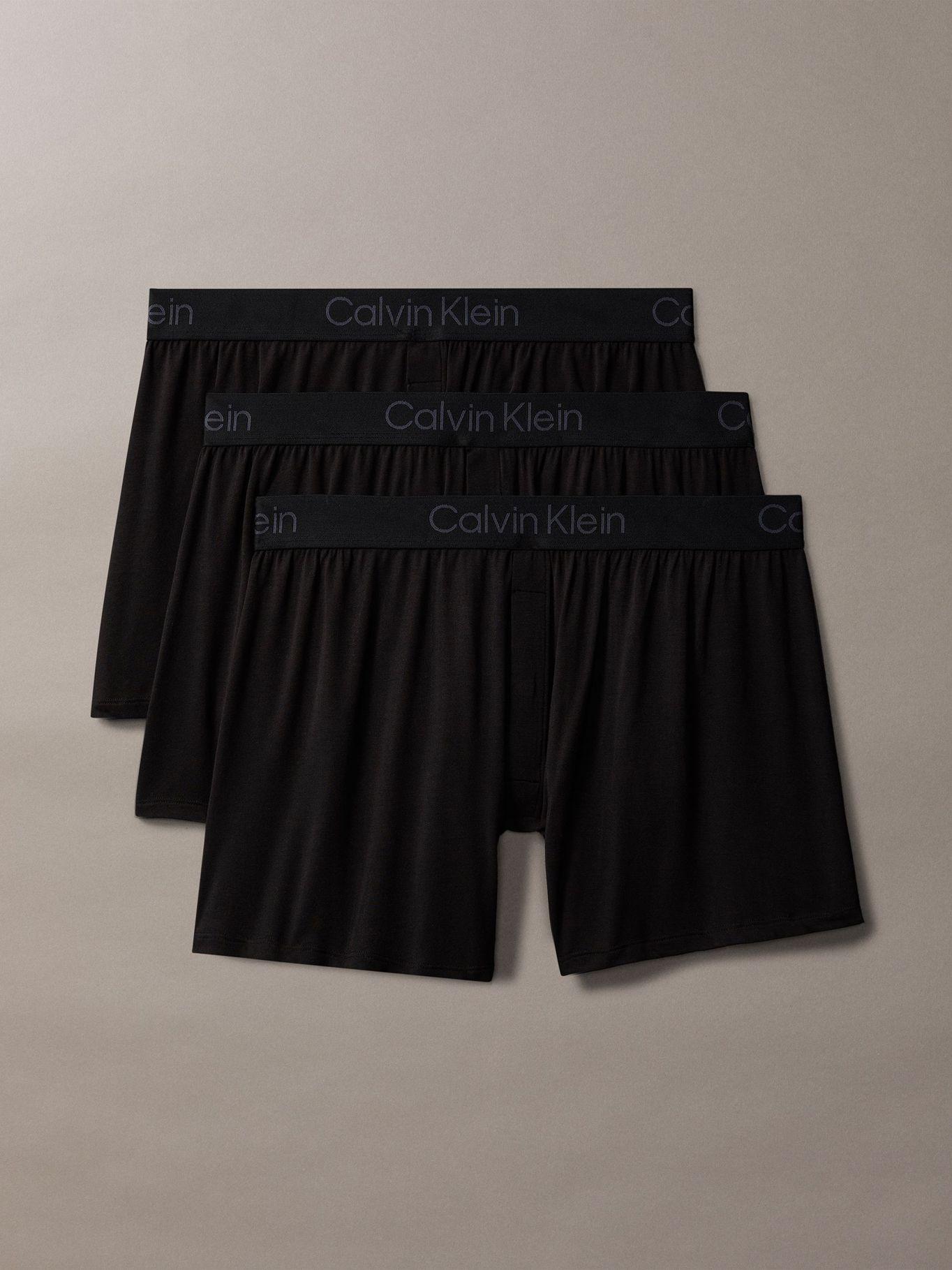 Pack 3 Bóxers Slim Ultra Soft Modal Negro Calvin Klein-0