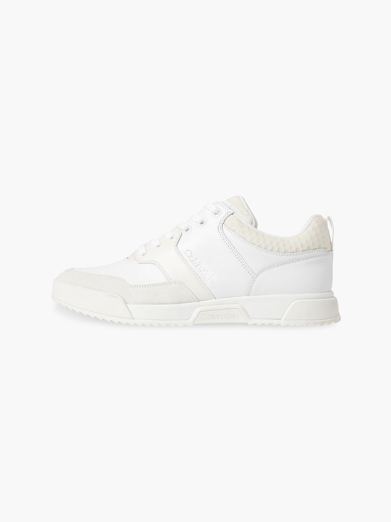 Zapatilla Urbana Low Top Mix Blanco Calvin Klein-5