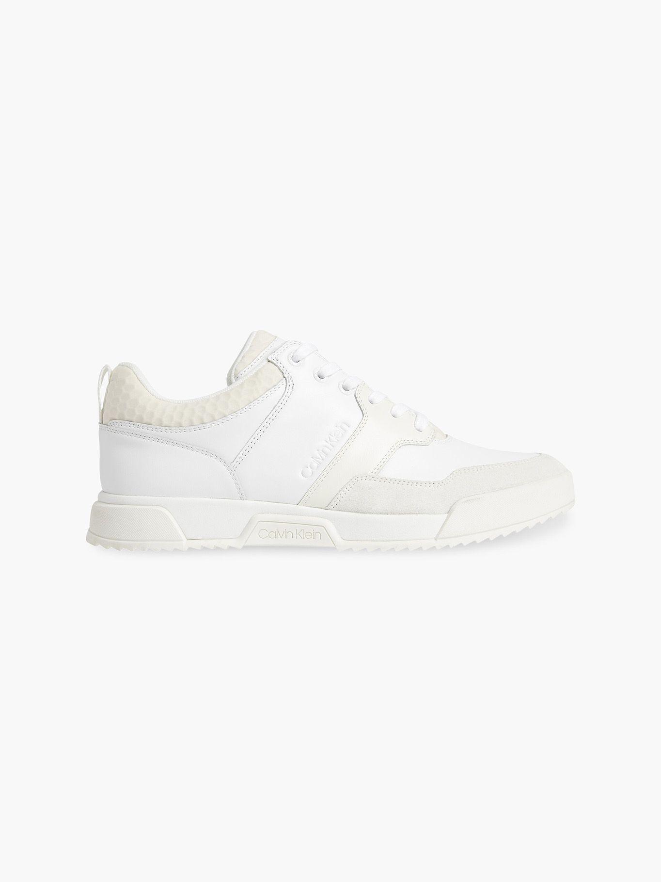 Zapatilla Urbana Low Top Mix Blanco Calvin Klein-4