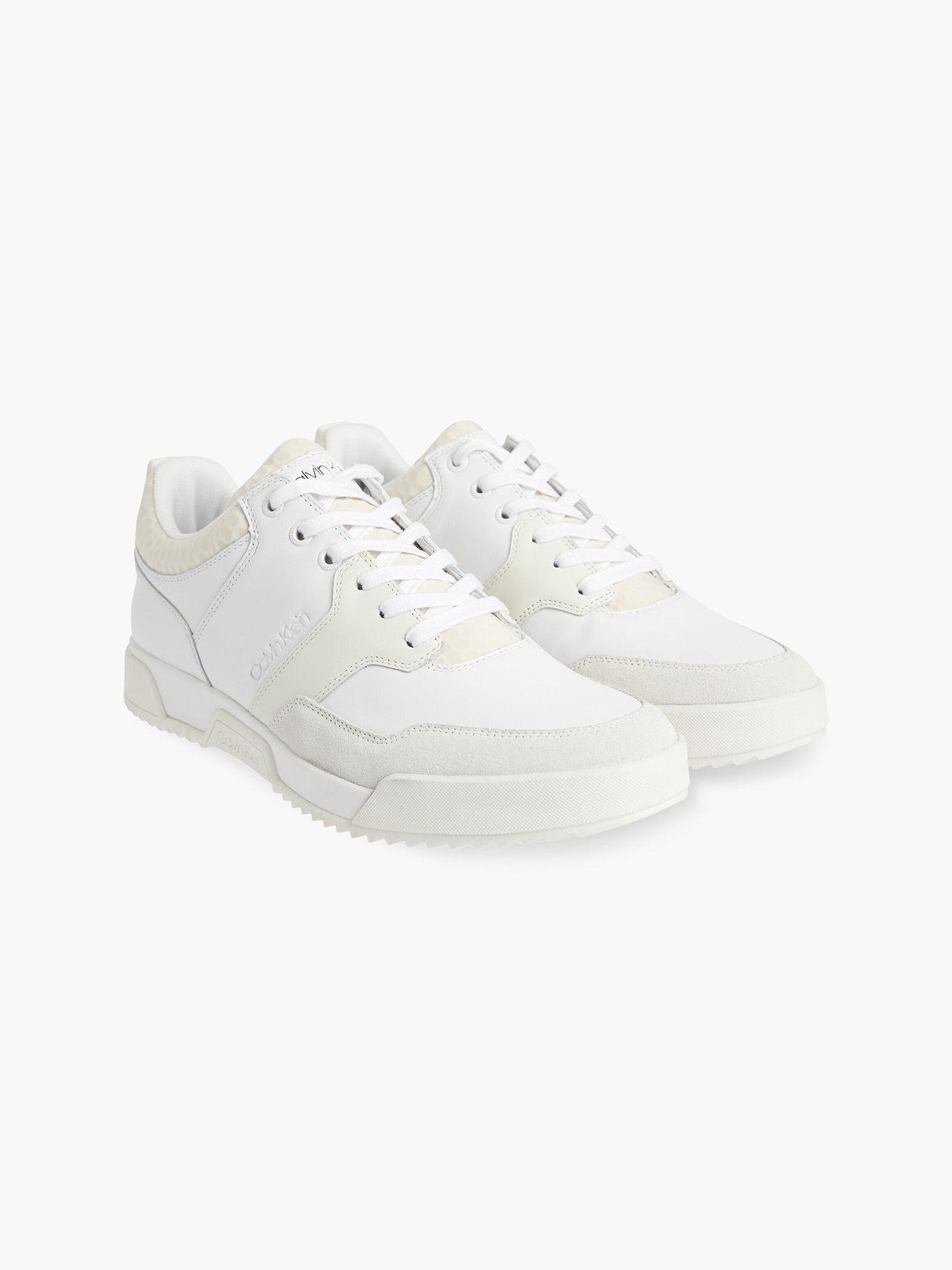 Zapatilla Urbana Low Top Mix Blanco Calvin Klein-0