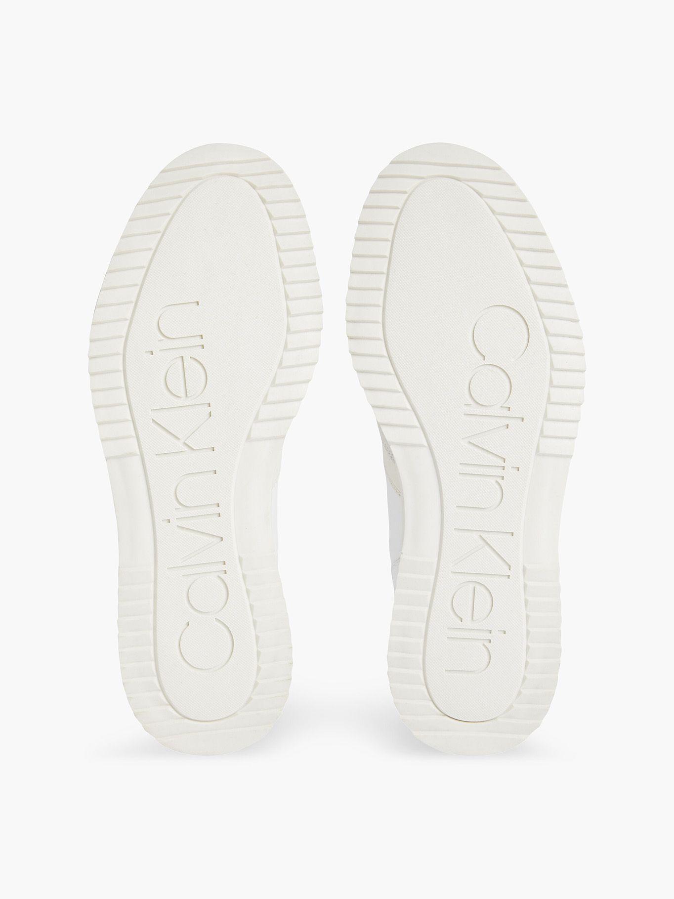 Zapatilla Urbana Low Top Mix Blanco Calvin Klein-3