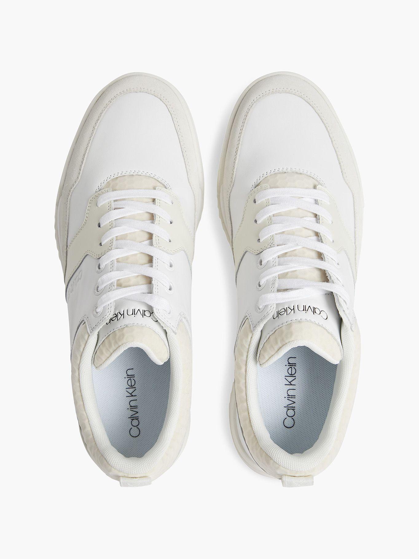 Zapatilla Urbana Low Top Mix Blanco Calvin Klein-2