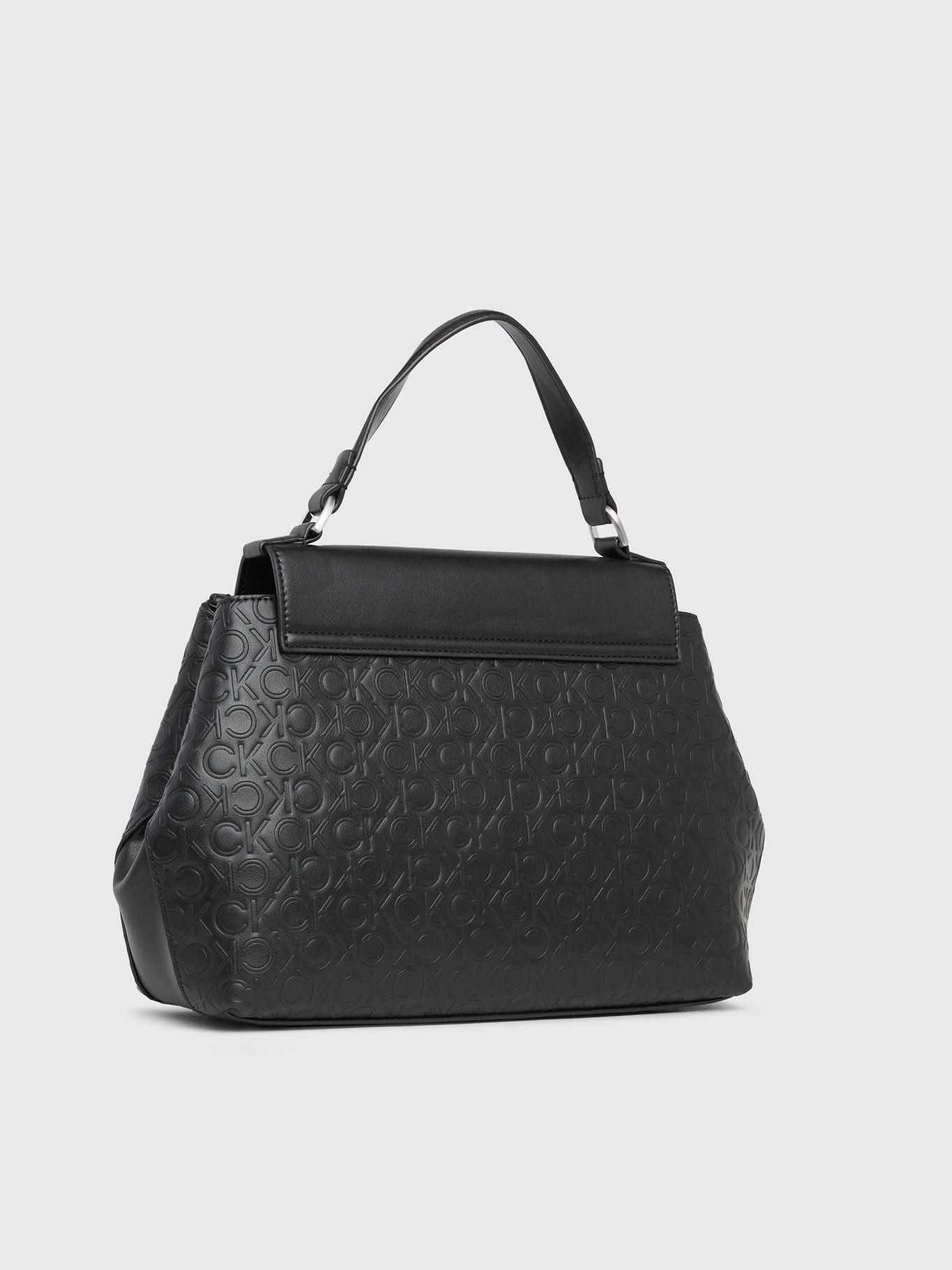 Cartera Tote Ck Must Top Handle Negro-1