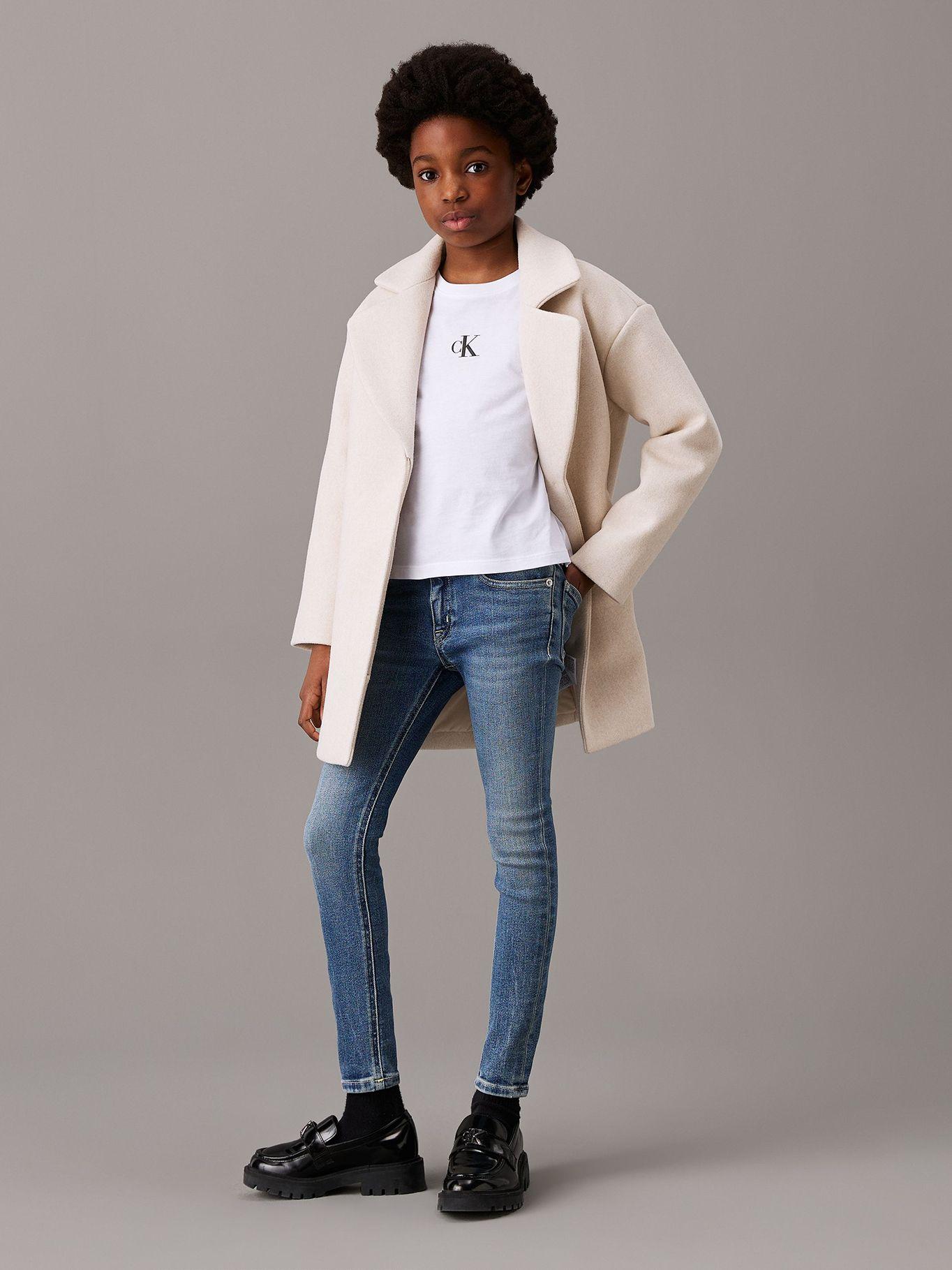 Jeans Niña Skinny Azul Calvin Klein-0