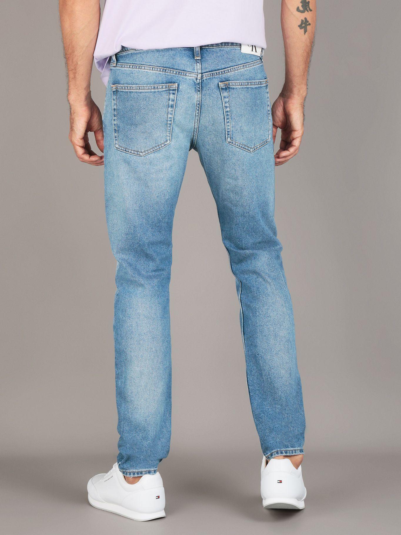 Jeans Slim Taper 1A4 Azul Calvin Klein-2