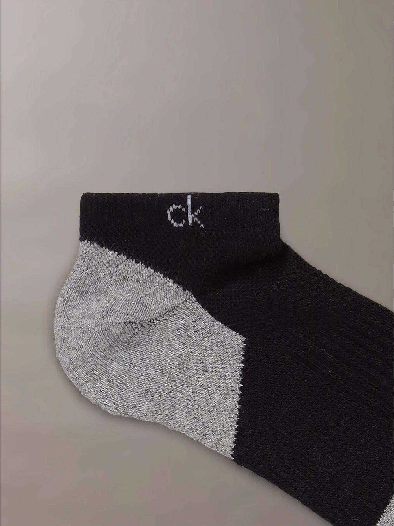 Pack 3 Calcetines Cushion No Show Negro Calvin Klein-2