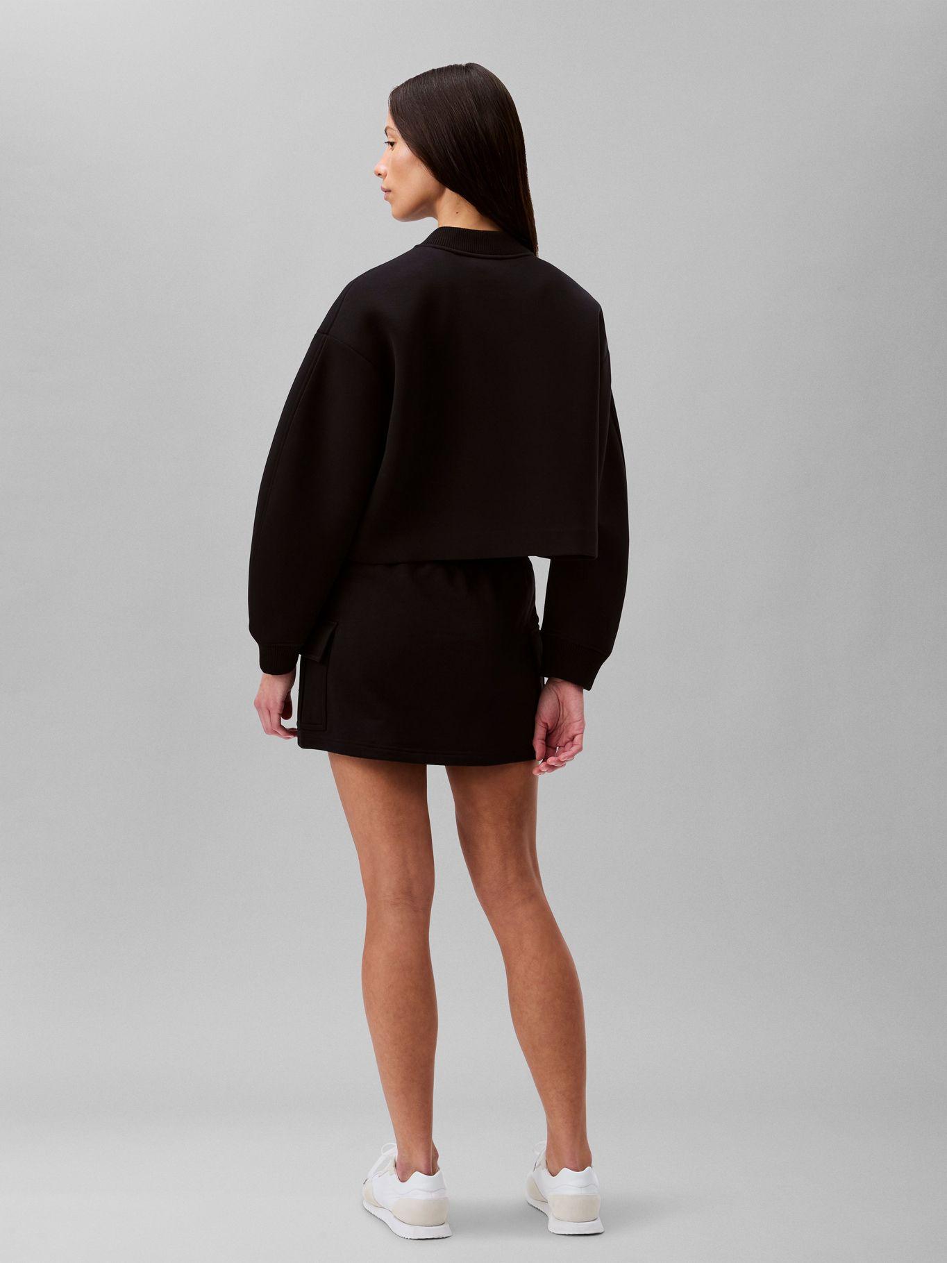 Chaqueta Bomber Holgada Negro Calvin Klein-2