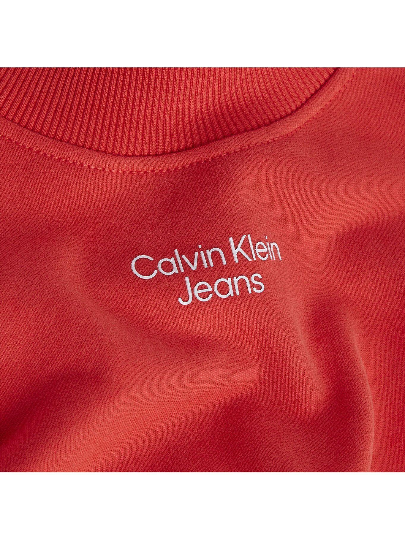 Polerón Stacked Rojo XL1 Calvin Klein-2