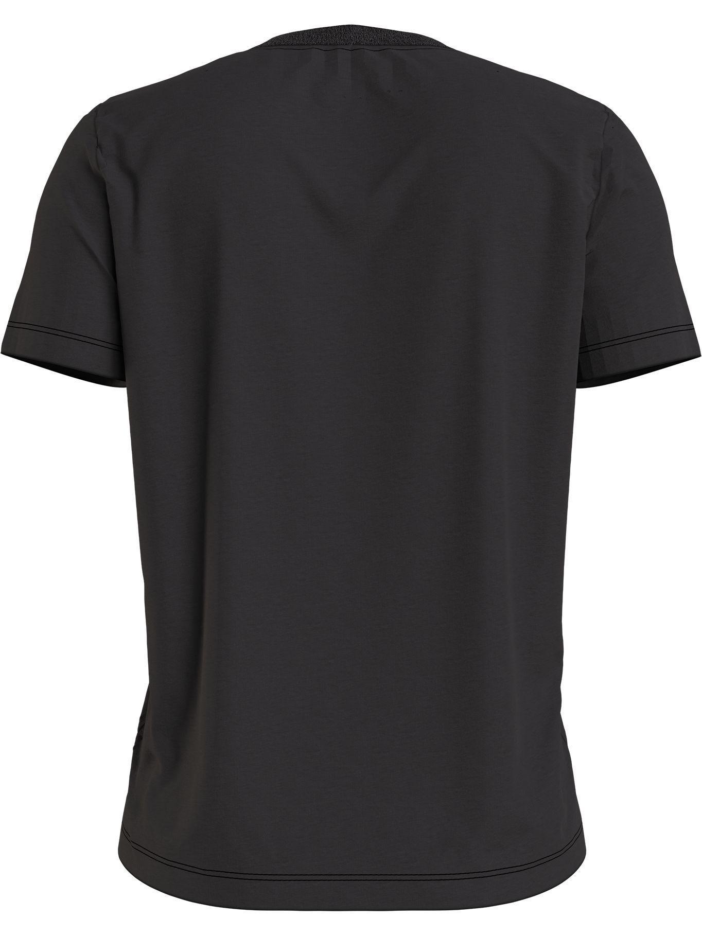 Polera Shine Scribble Logo Negro Calvin Klein-1