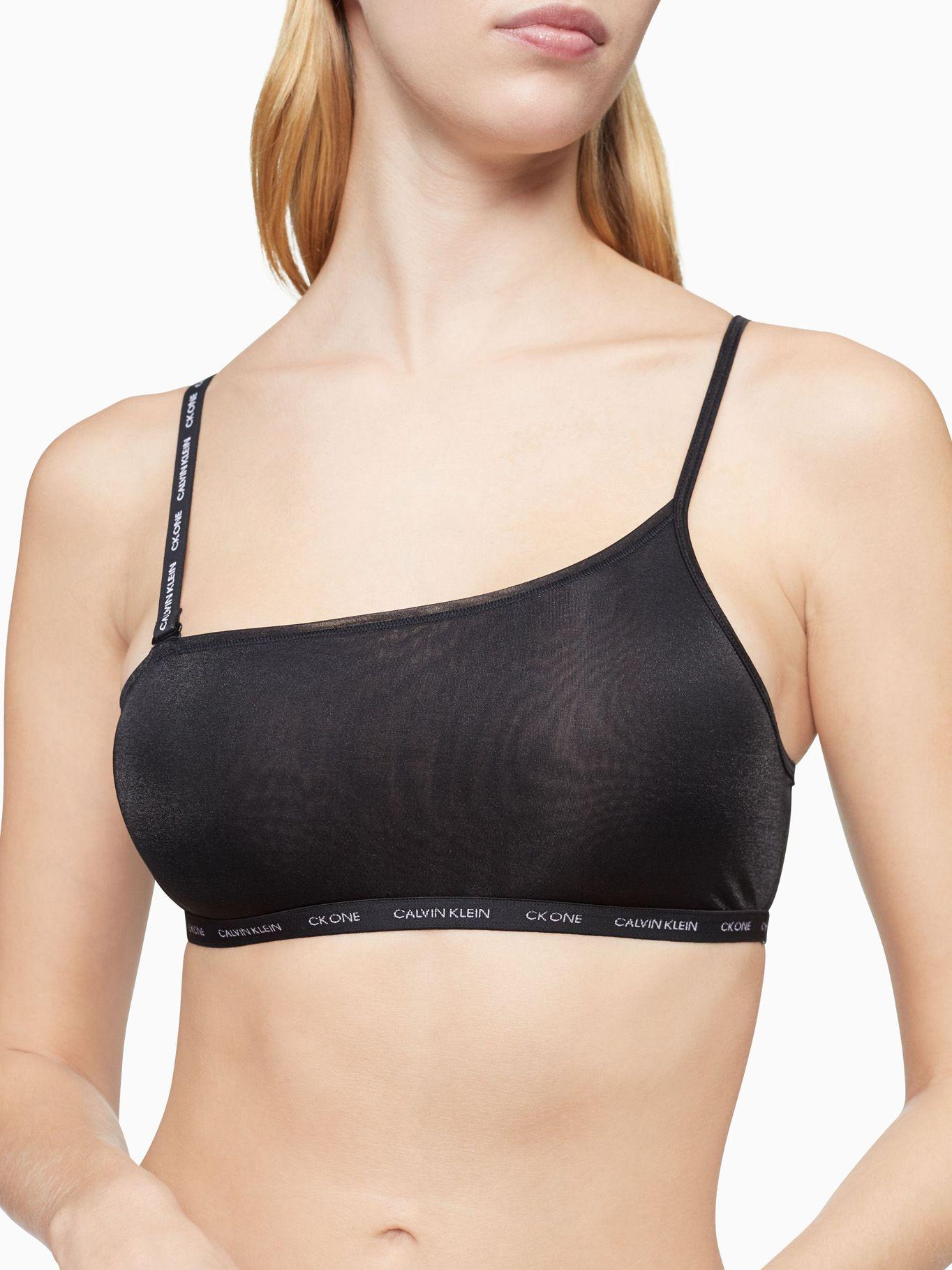 Bralette CK One Glisten Negro Calvin Klein-2
