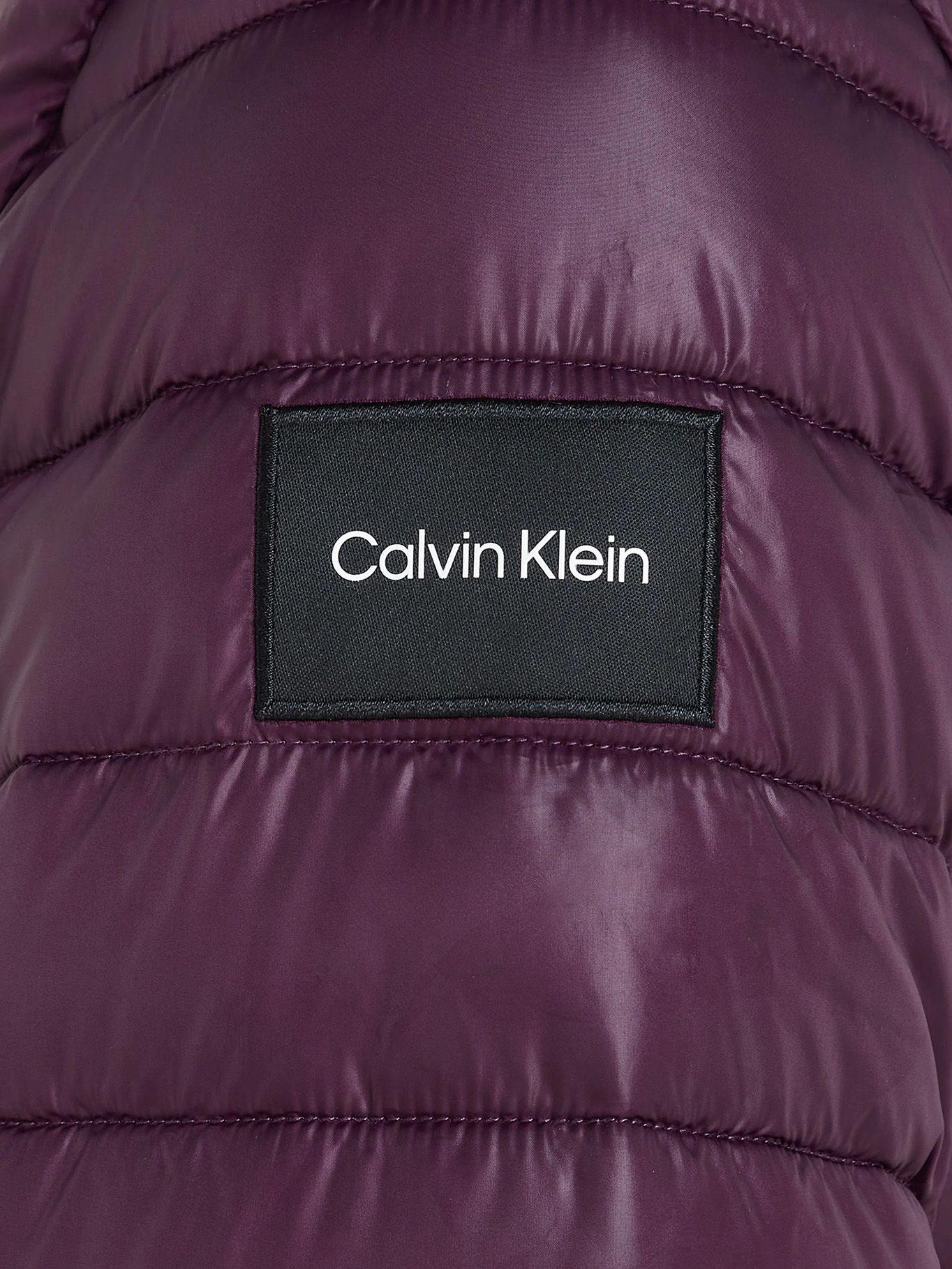 Parka Recycled Side Logo Púrpura Calvin Klein-3