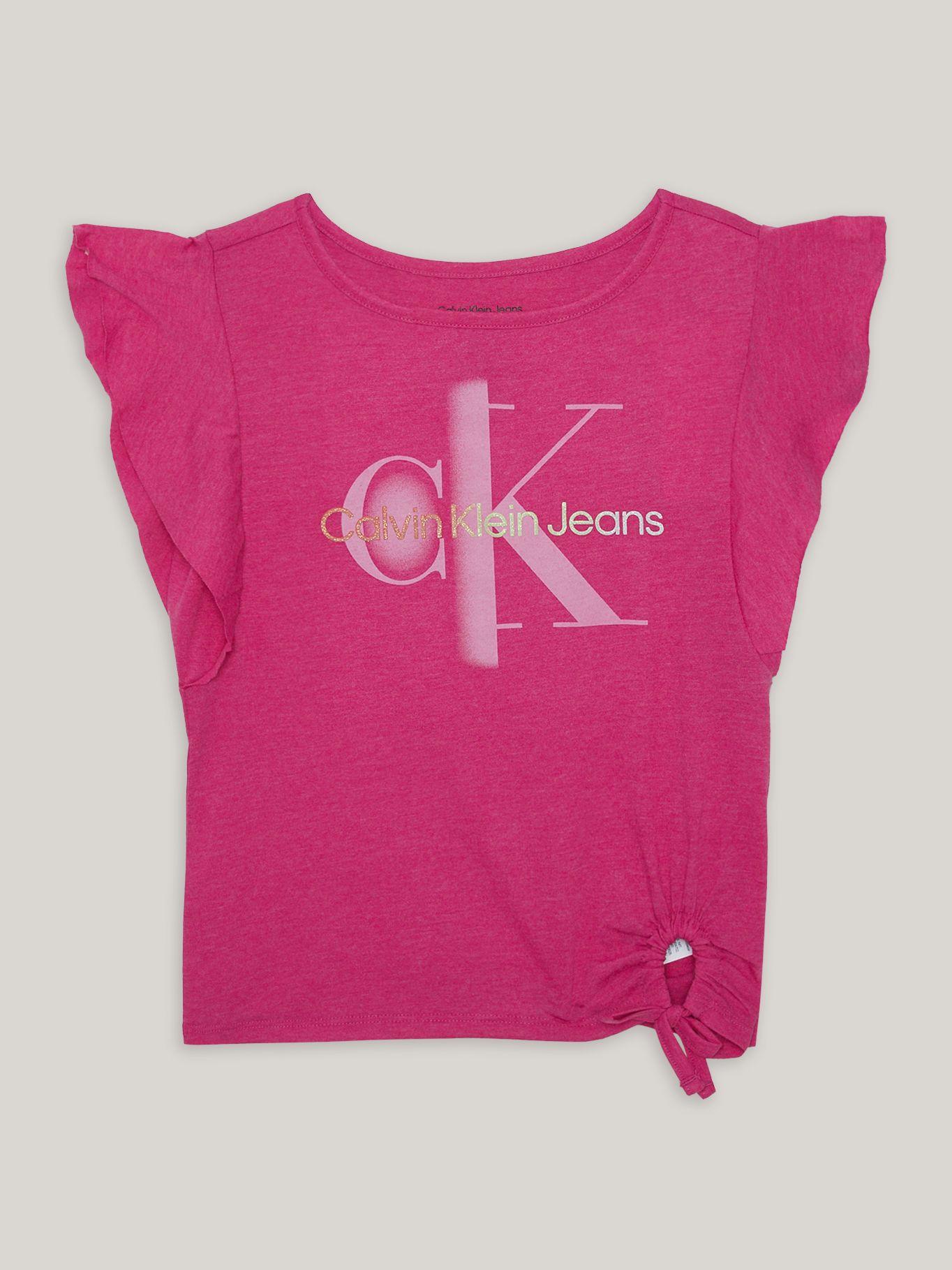 Polera Niña Flange Fucsia Calvin Klein-0