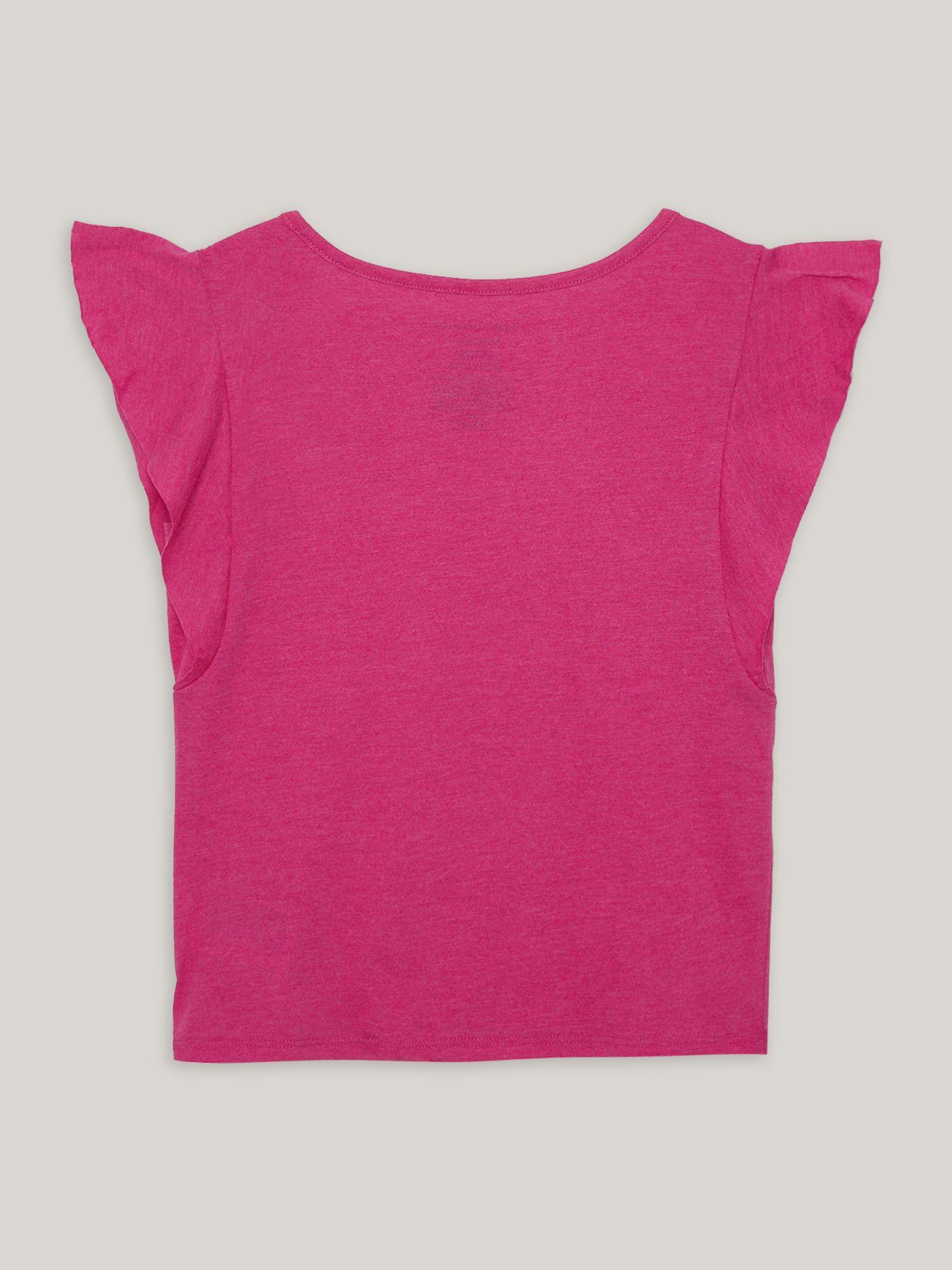 Polera Niña Flange Fucsia Calvin Klein-1