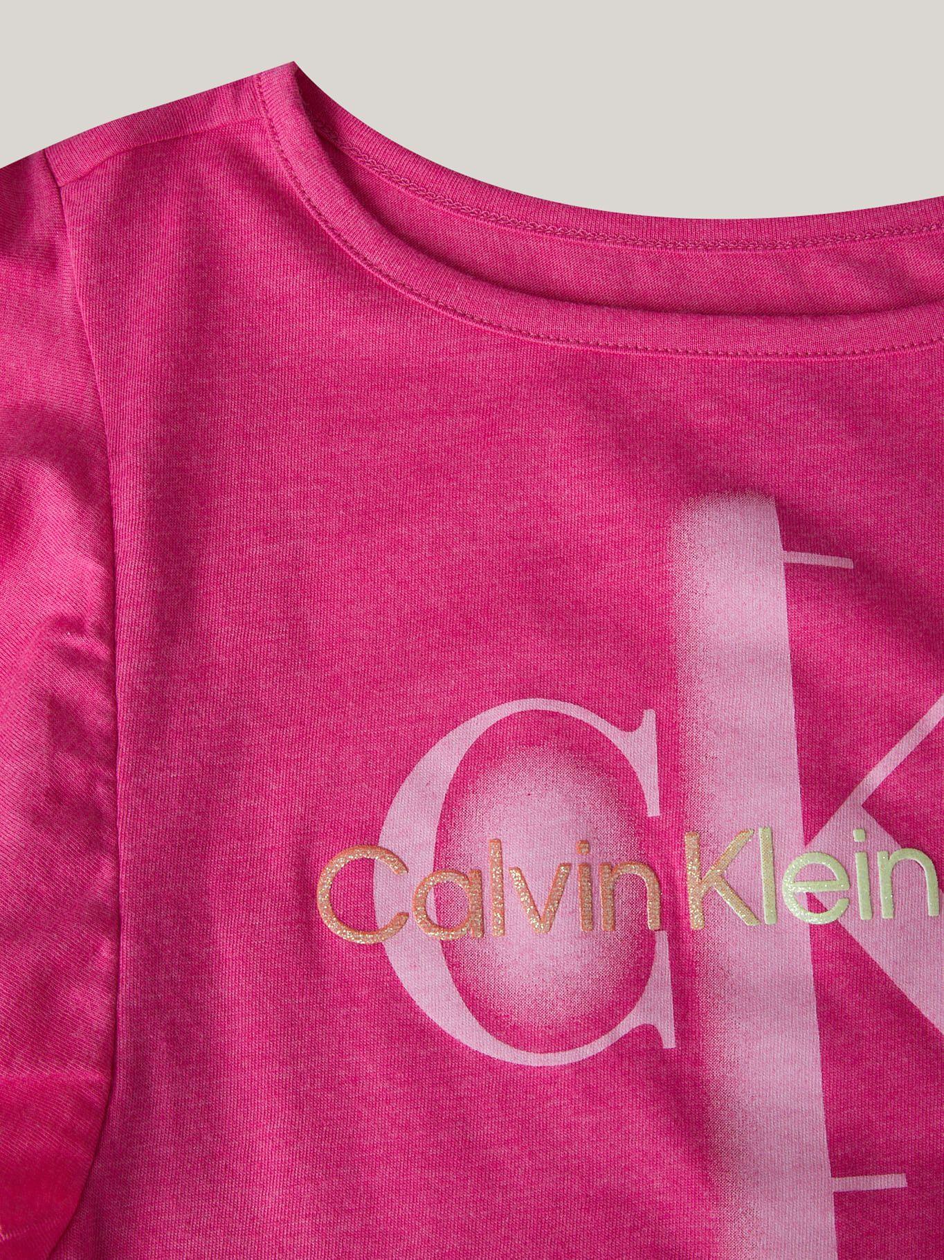 Polera Niña Flange Fucsia Calvin Klein-3