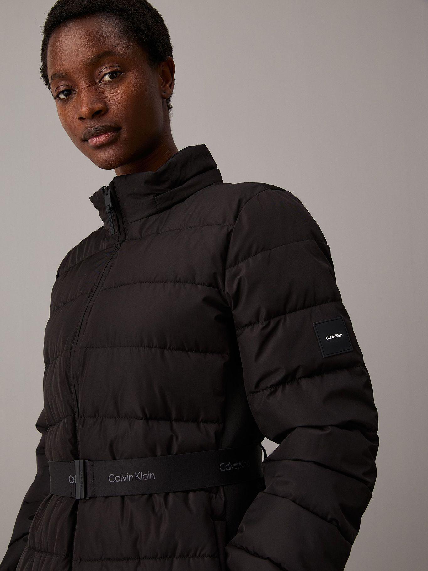 Parka Padded Scuba Negro Calvin Klein-3
