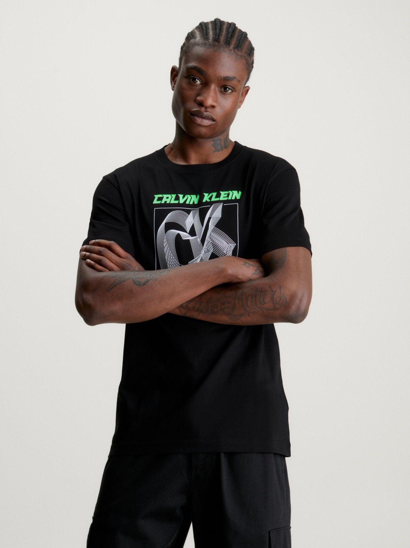 Polera 3D Ck Future Fade Negro Calvin Klein-0