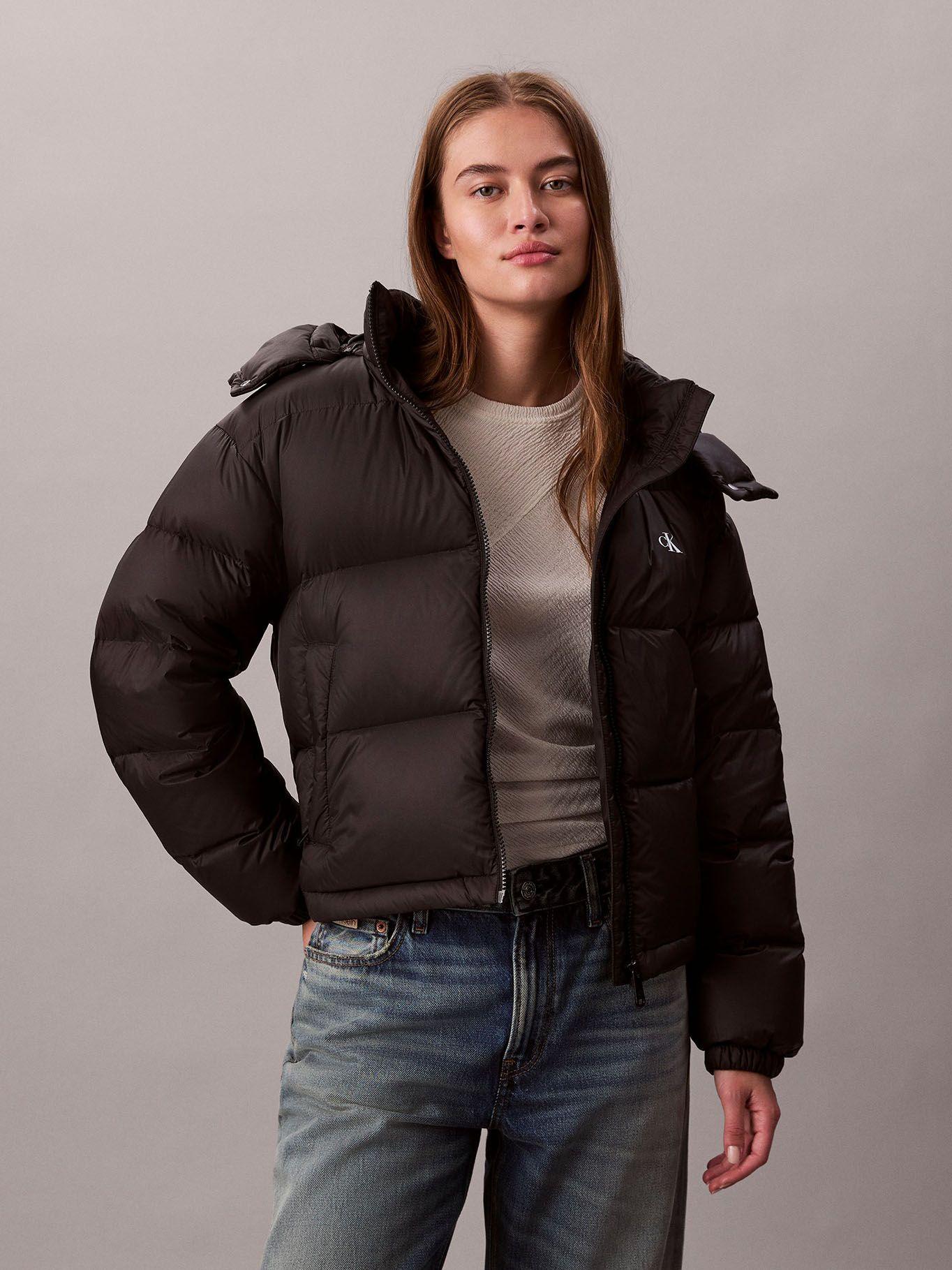 Parka Acolchada Essential Negro Calvin Klein-0