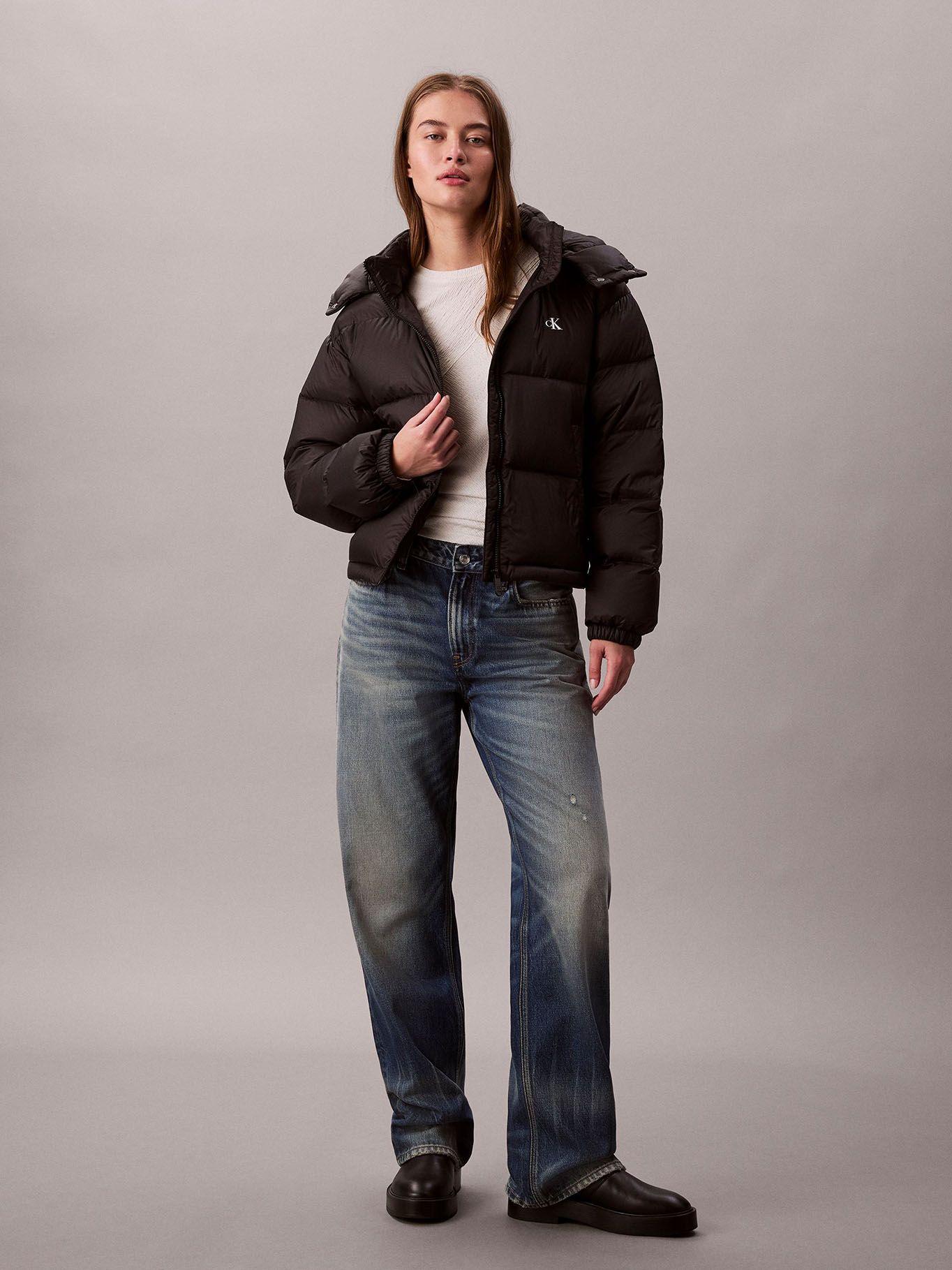 Parka Acolchada Essential Negro Calvin Klein-1
