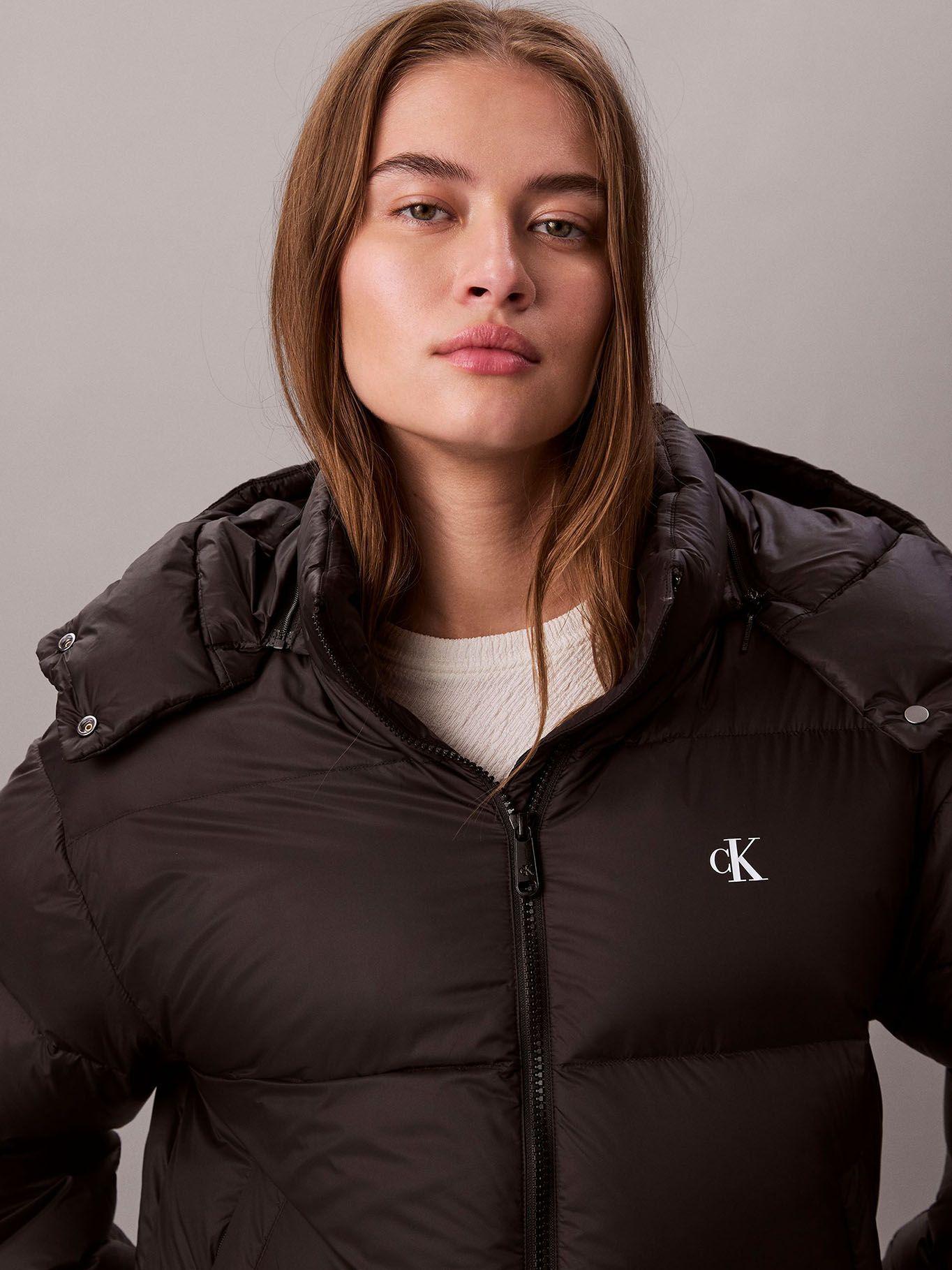 Parka Acolchada Essential Negro Calvin Klein-4