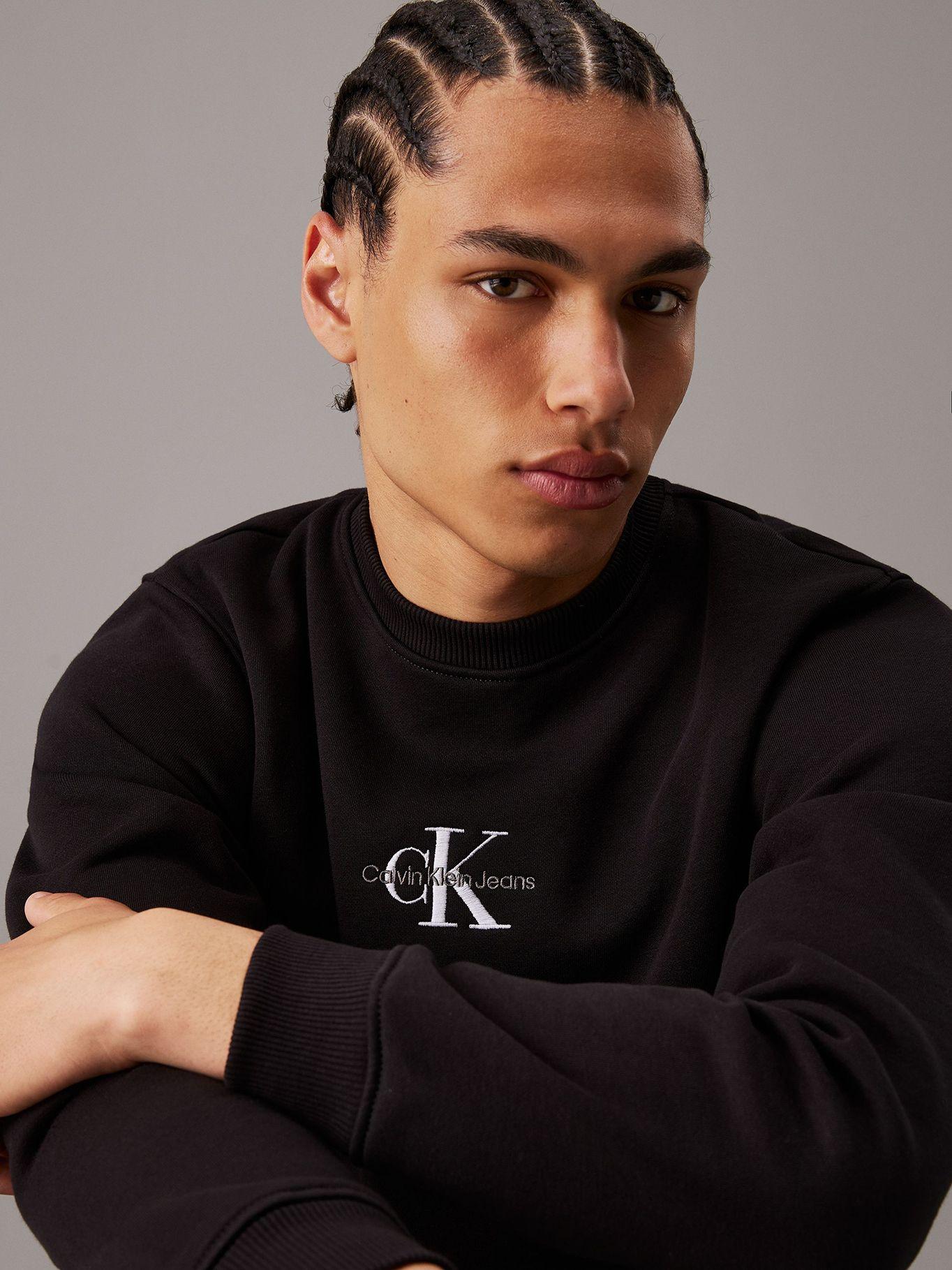 Polerón Monologo Negro Calvin Klein-3