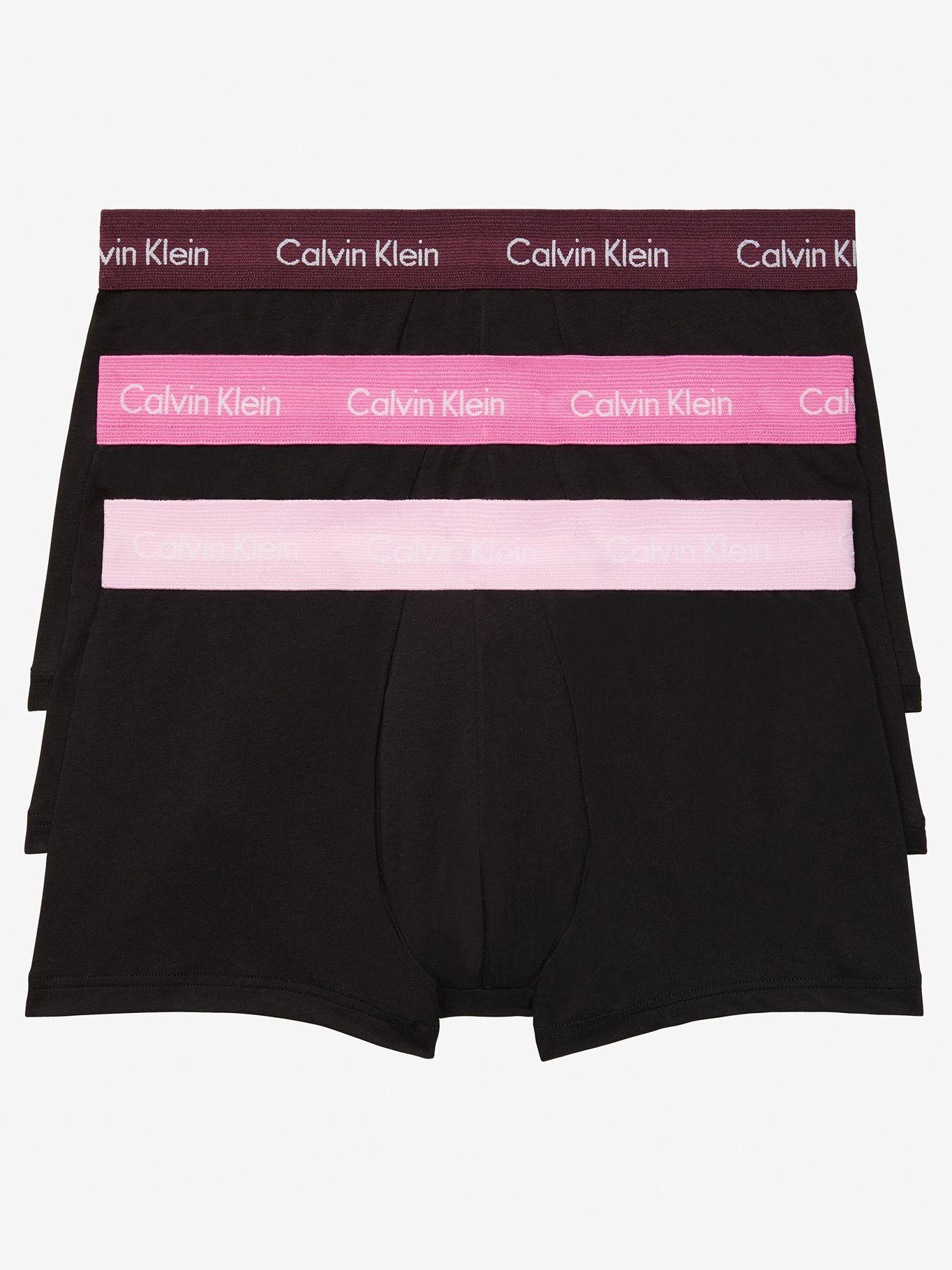 Pack 3 Boxers Cortos Cotton Negro 048 Calvin Klein-0