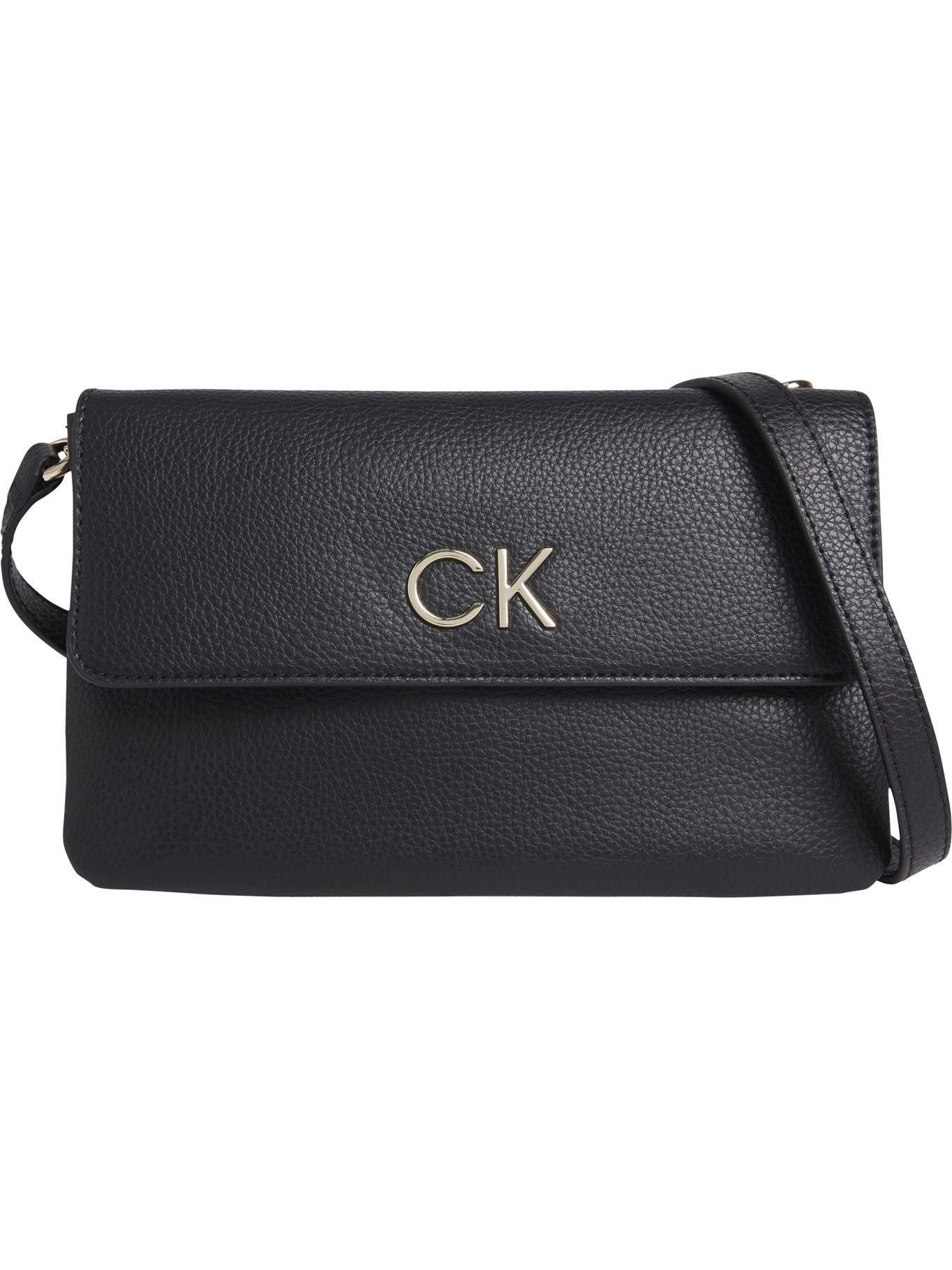 Cartera Xbody Re-Lock Negro Calvin Klein-0