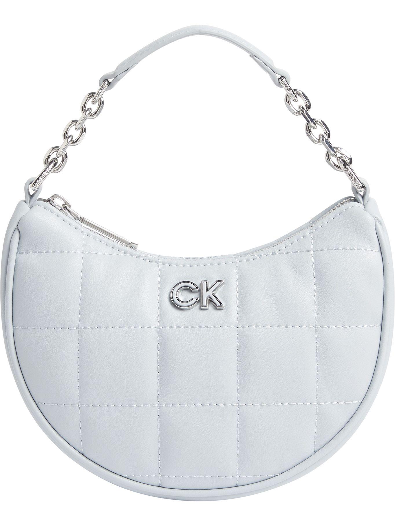 Bolso pequeño con Asa Blanco Calvin Klein-0