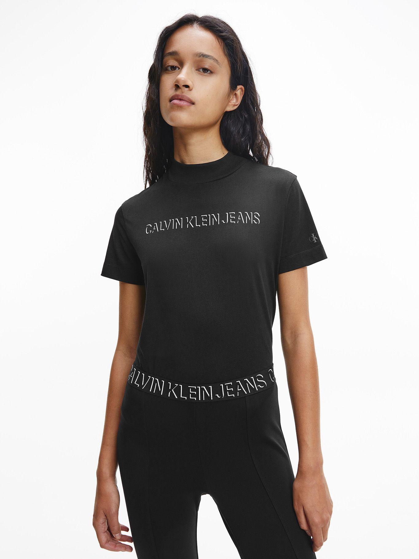Polera Shadow Logo Negro Calvin Klein-0